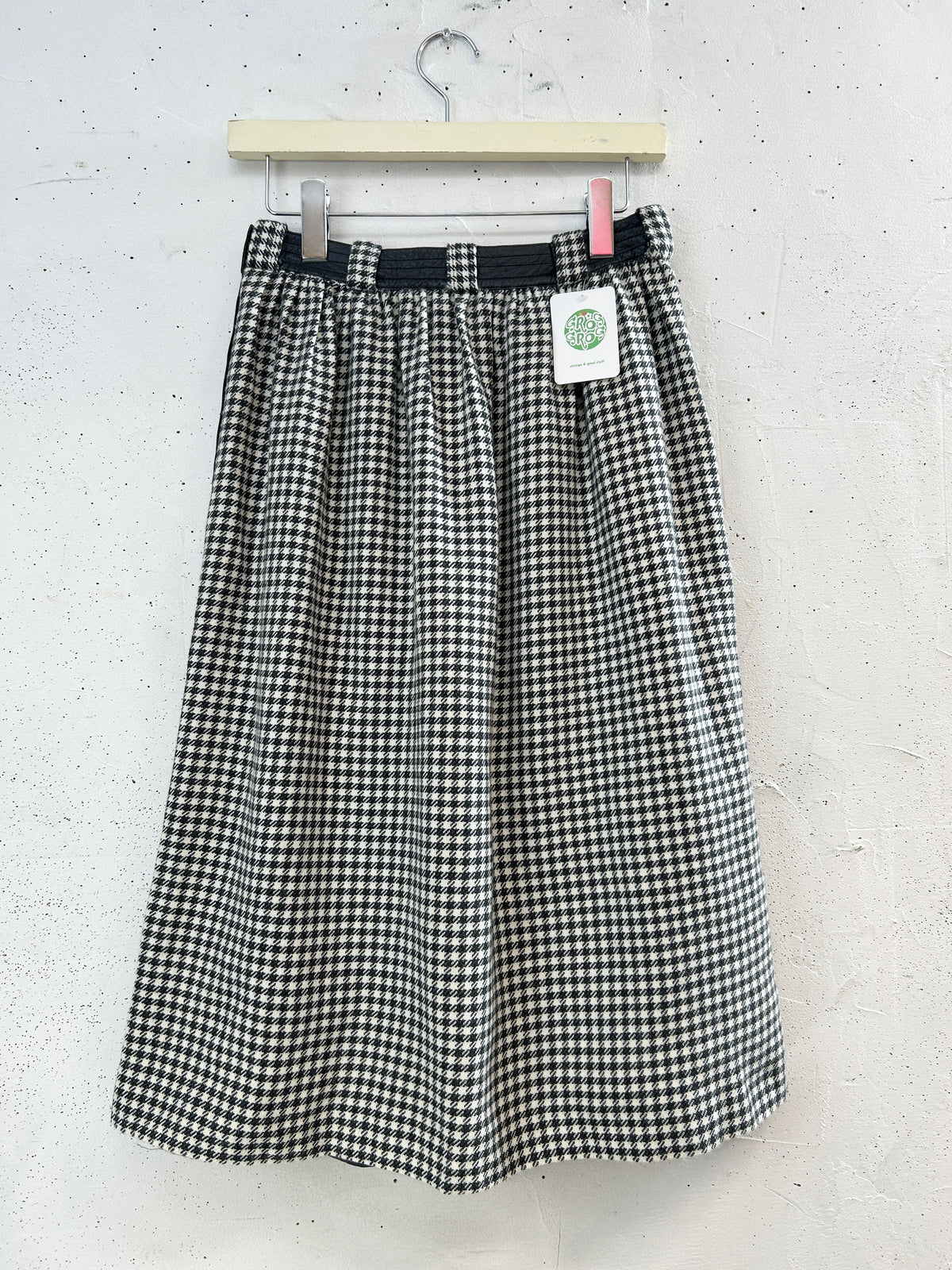 Vintage Plaid Skirt 〜ESCADA〜 [J34051]