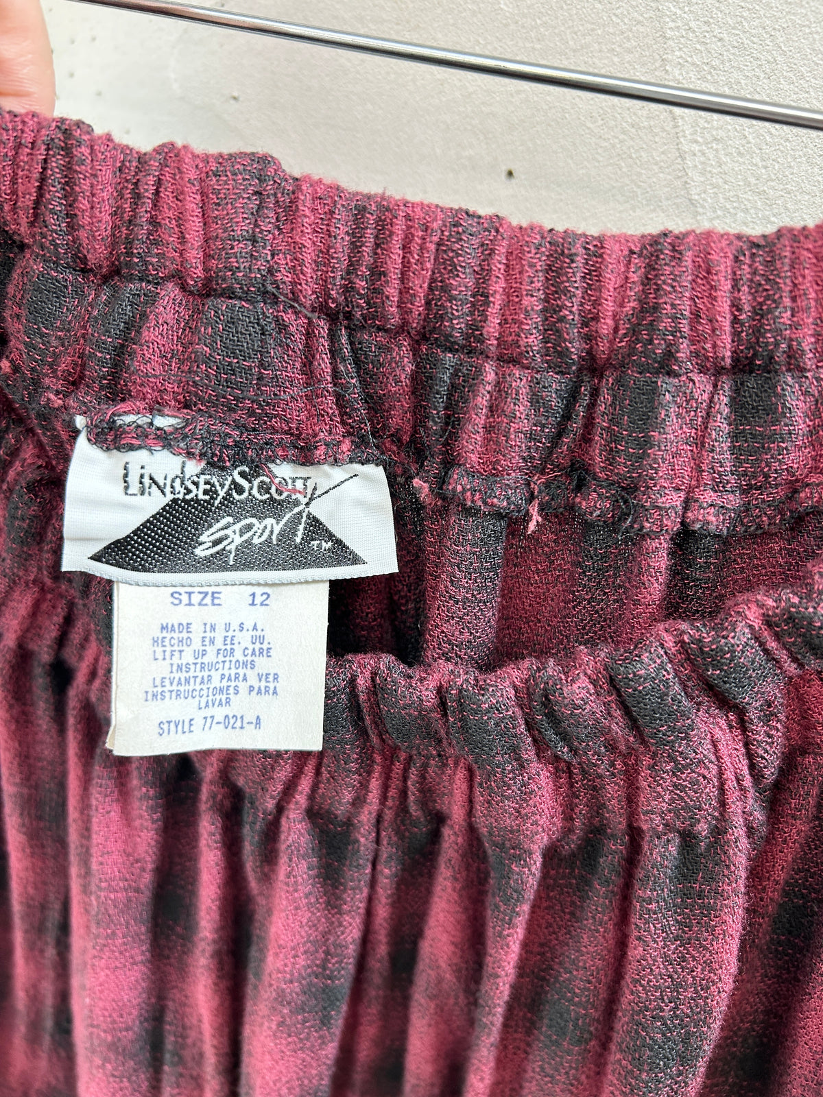 Vintage Tiered Skirt 〜MADE IN USA〜 [I33976]