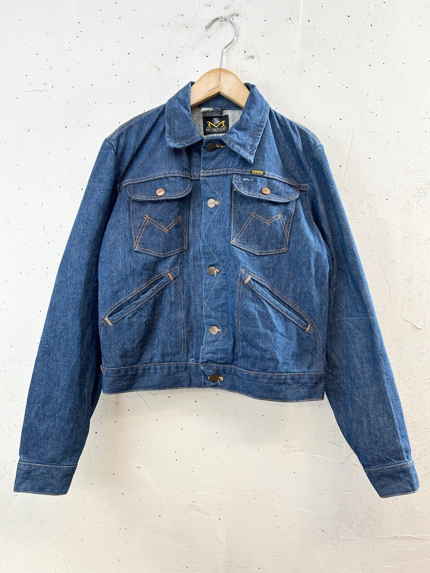 '70s Vintage Denim Jacket 〜Maverick〜 [I30319]