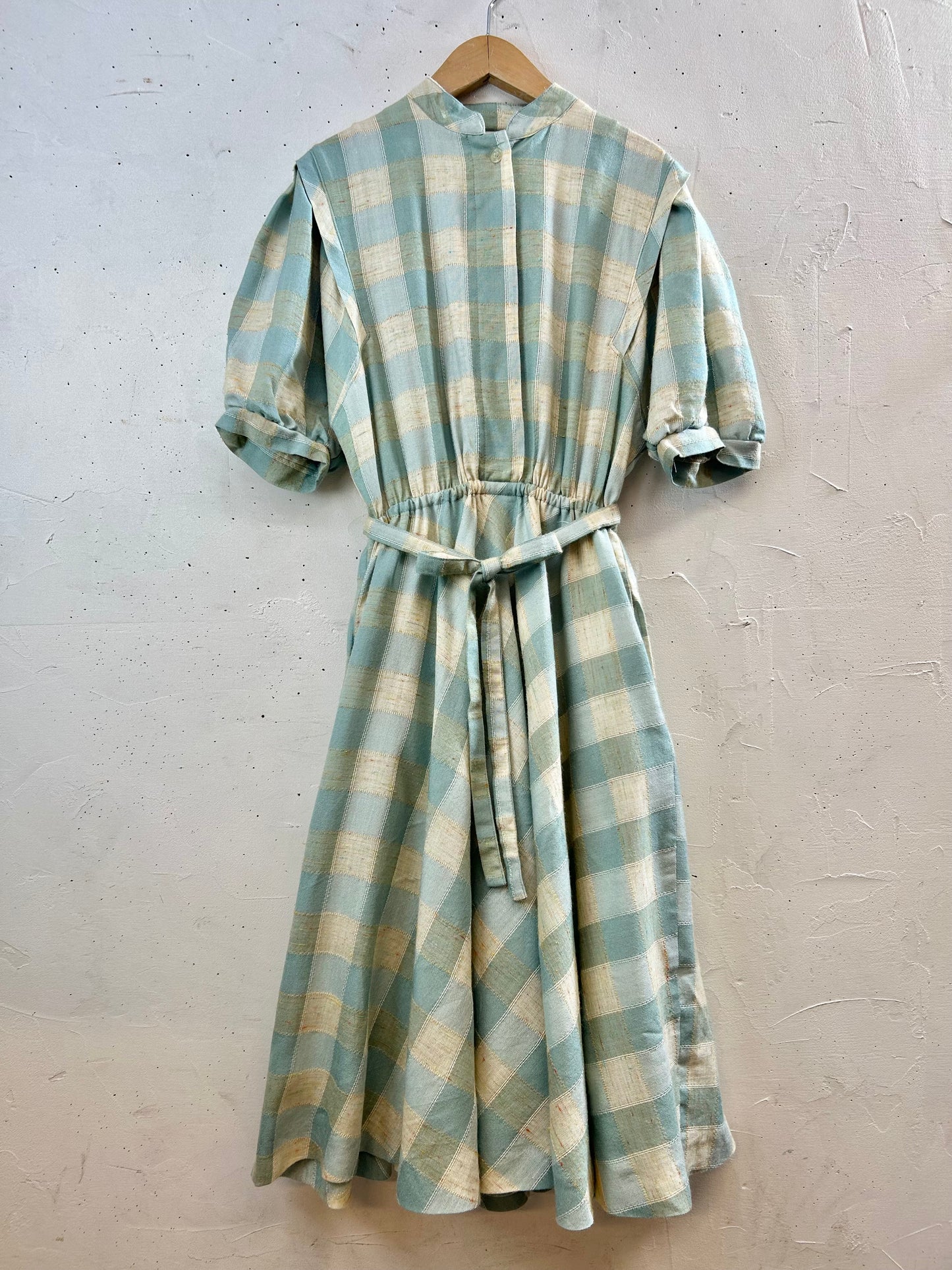 Vintage Plaid Dress 〜C&A〜 [G30723]
