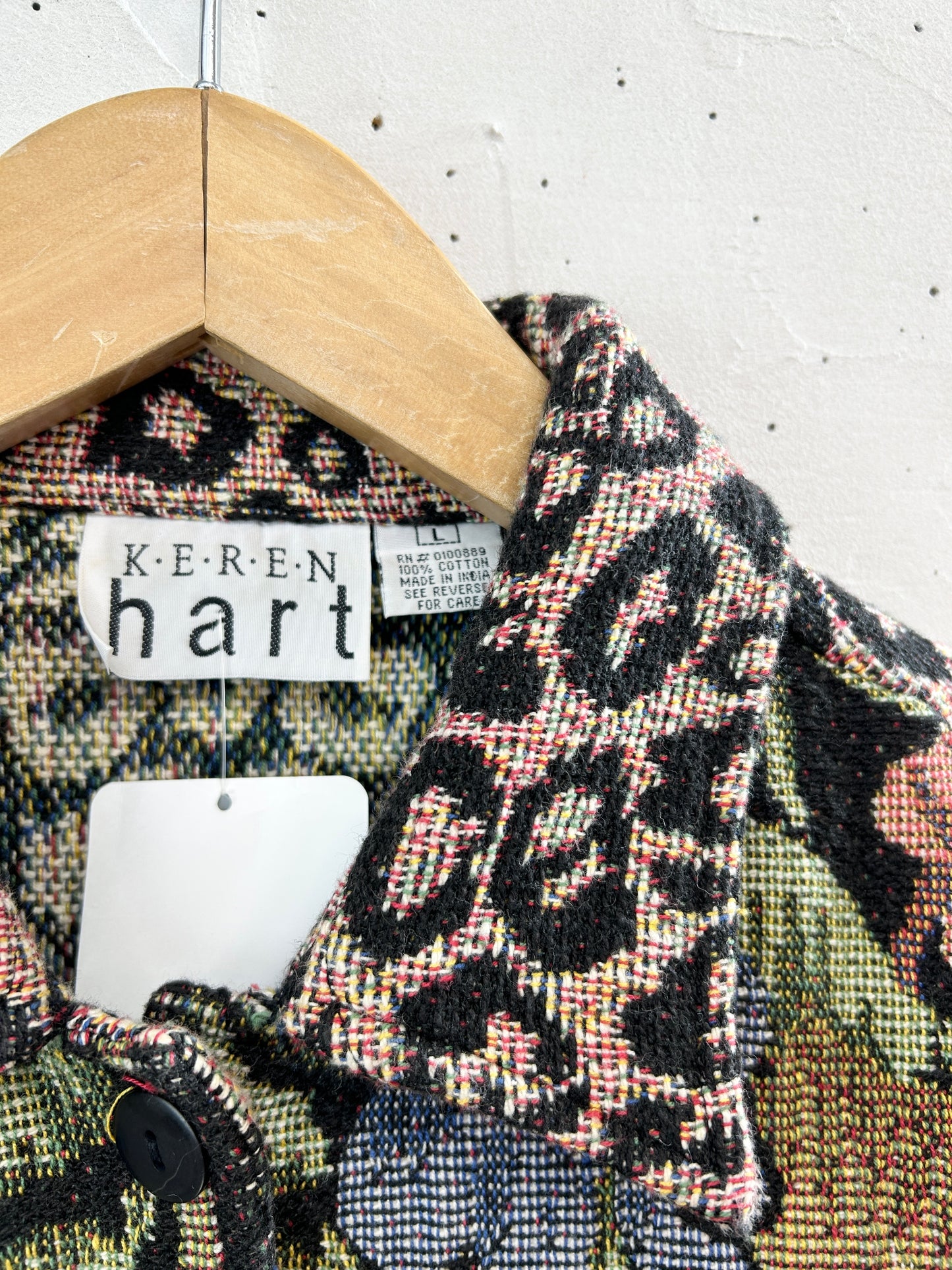 Vintage Rug Jacket [B31647]