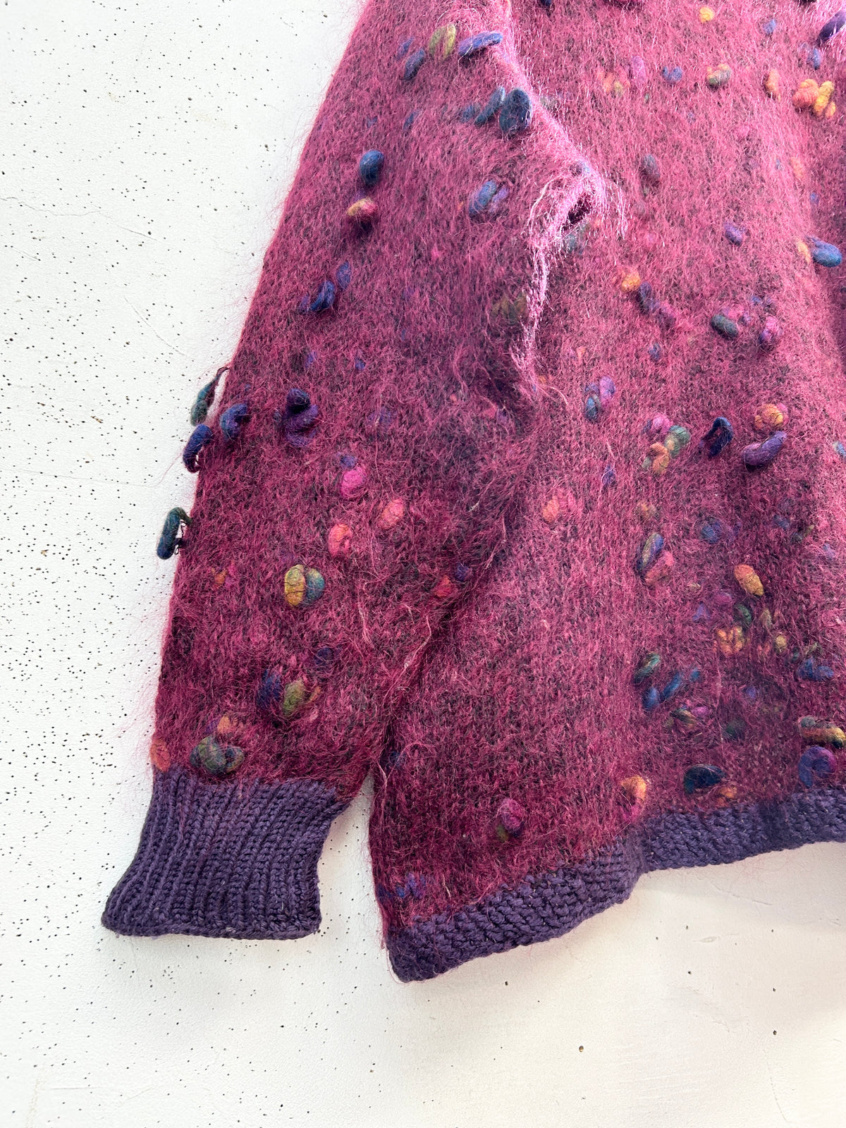 Vintage Mohair Knit Sweater [J32450]