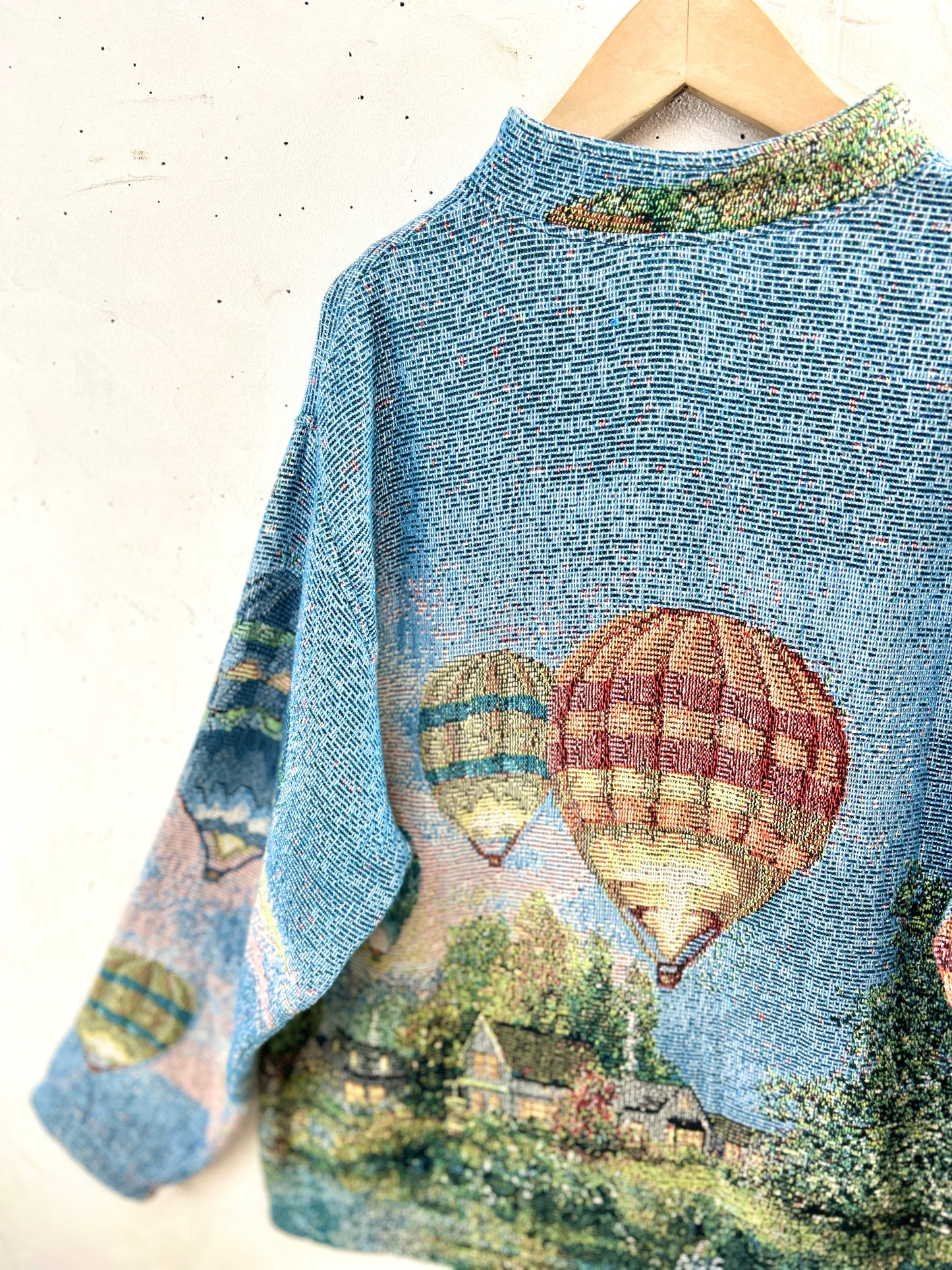 Vintage Rug Jacket 〜SUGAR STREET WEAVERS〜 MADE IN USA [L30977]