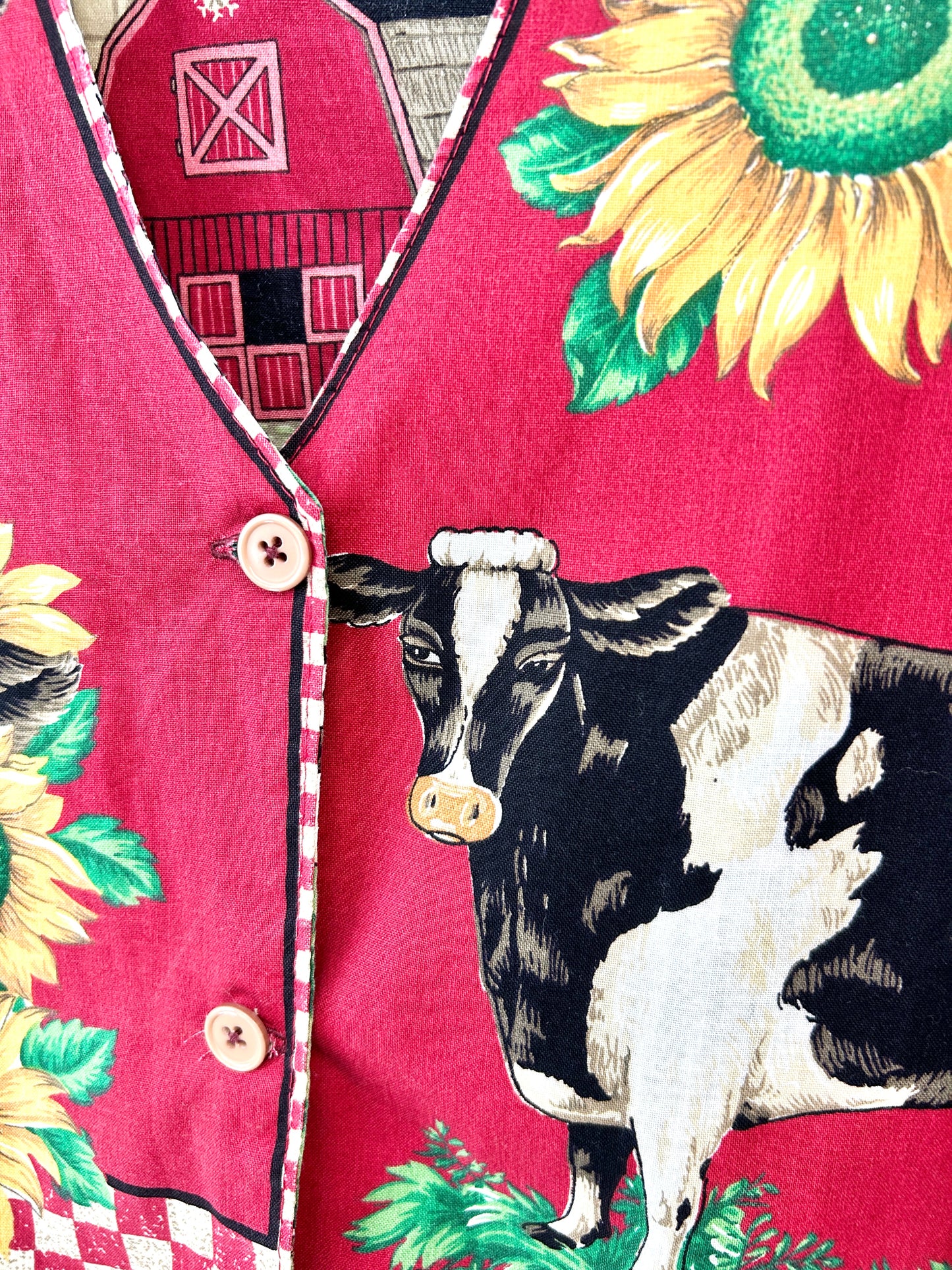 Vintage Handmade Vest [G32927]