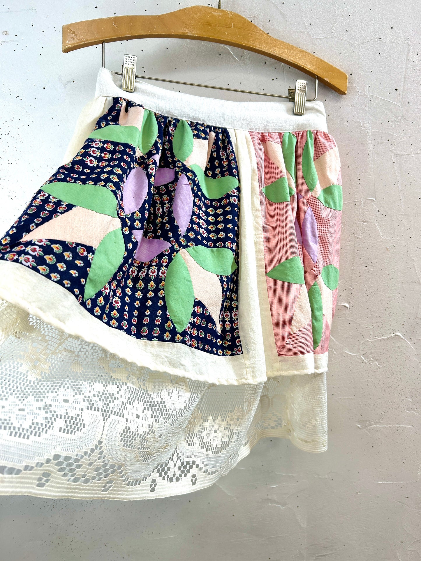 Vintage Apron 〜Funny dot CRAZY〜 [F32863]