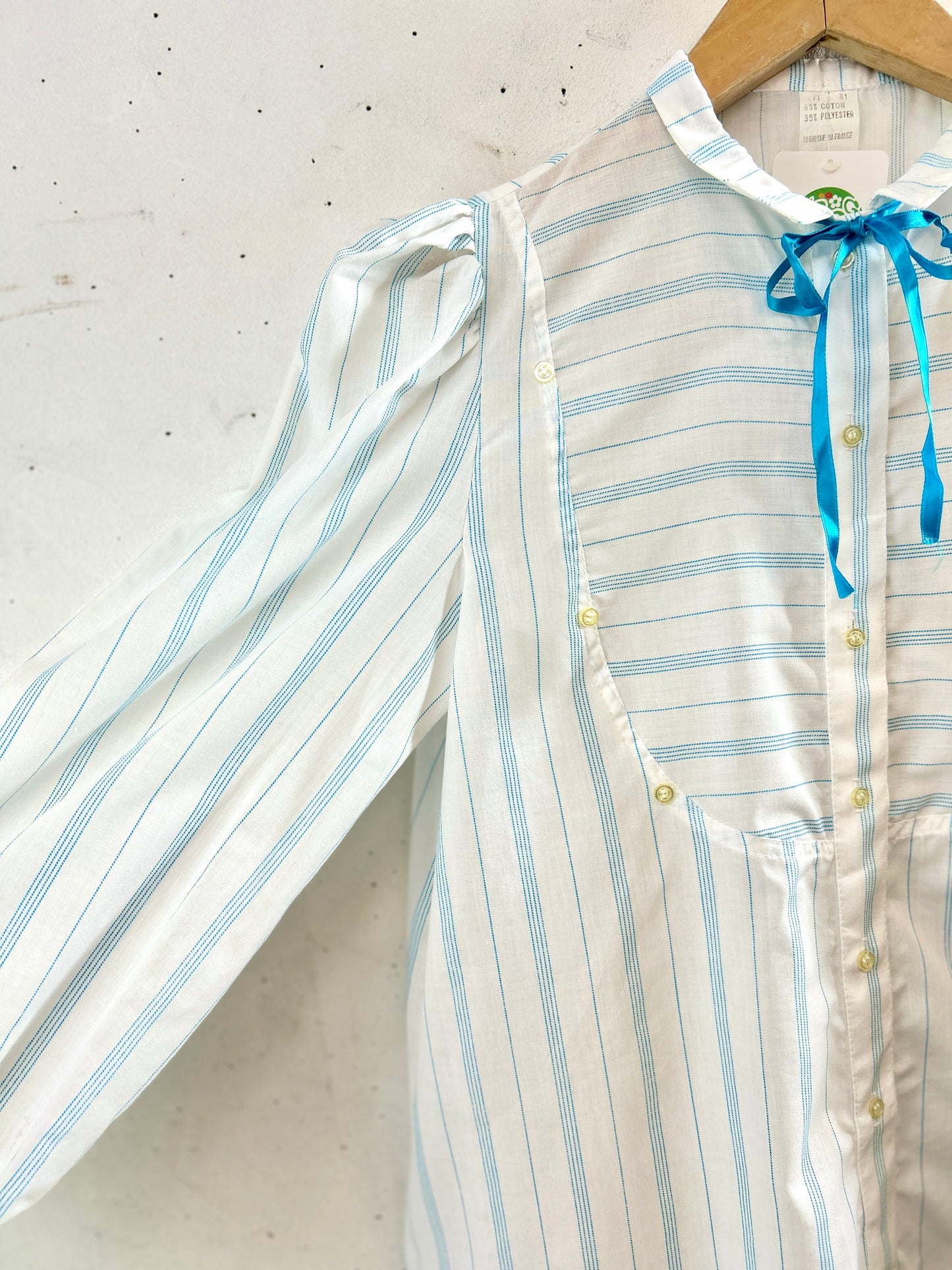 Vintage Blouse Made in France  [L30969]