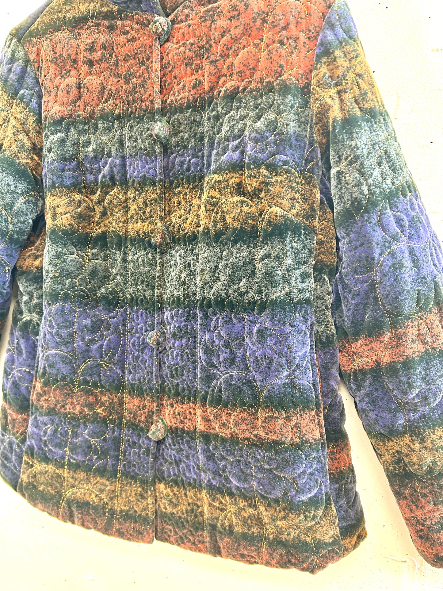 Vintage Quilting Jacket [L31173]