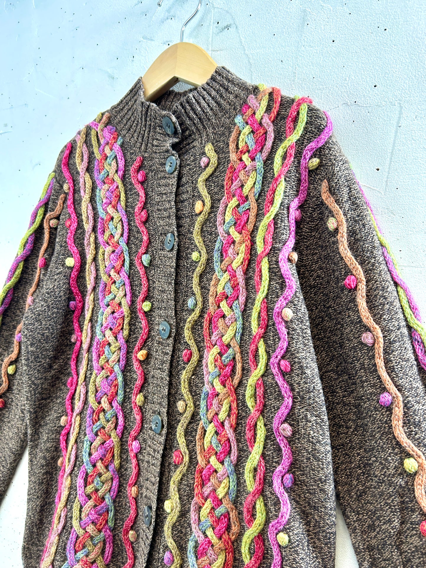 Vintage Knit Cardigan [K30691]