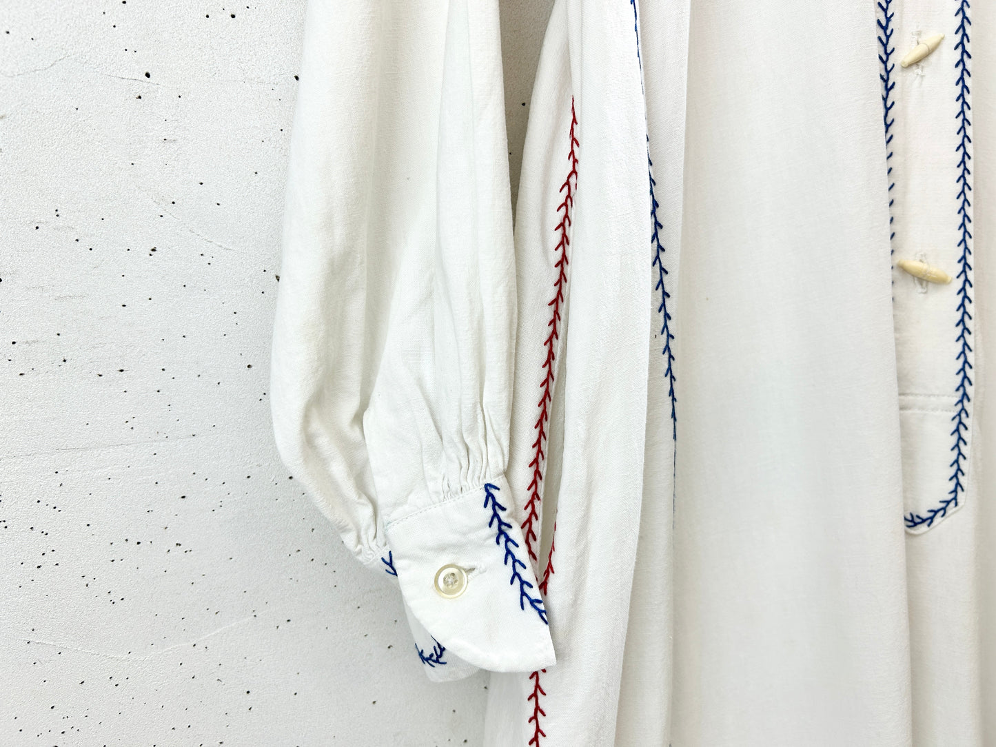 '70sVintage Embroidery Dress [H30902]