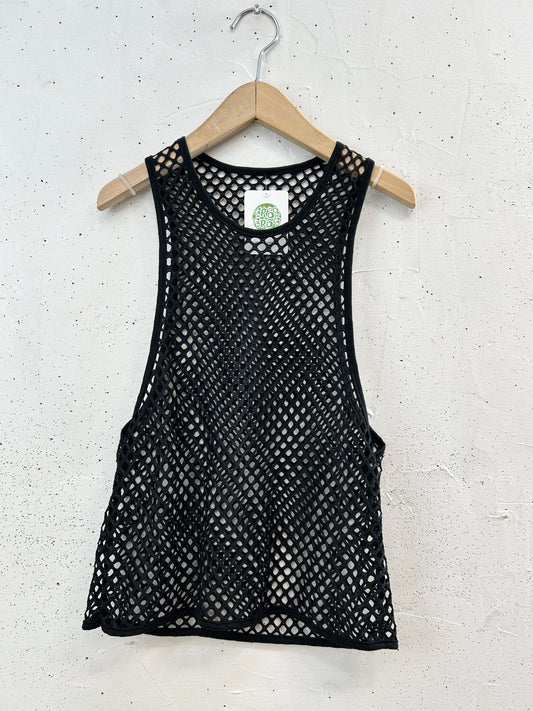 Vintage Mesh Tops [H33345]