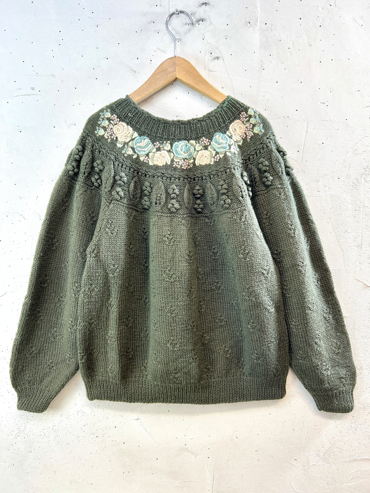 Vintage Knit Sweater [L30974]