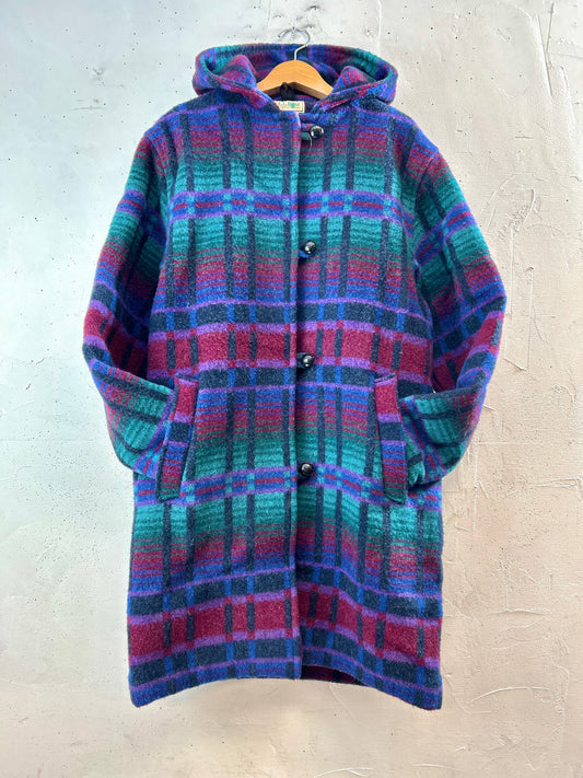 Vintage wool Coat 〜L.L.Bean〜 MADE IN USA [K30830]