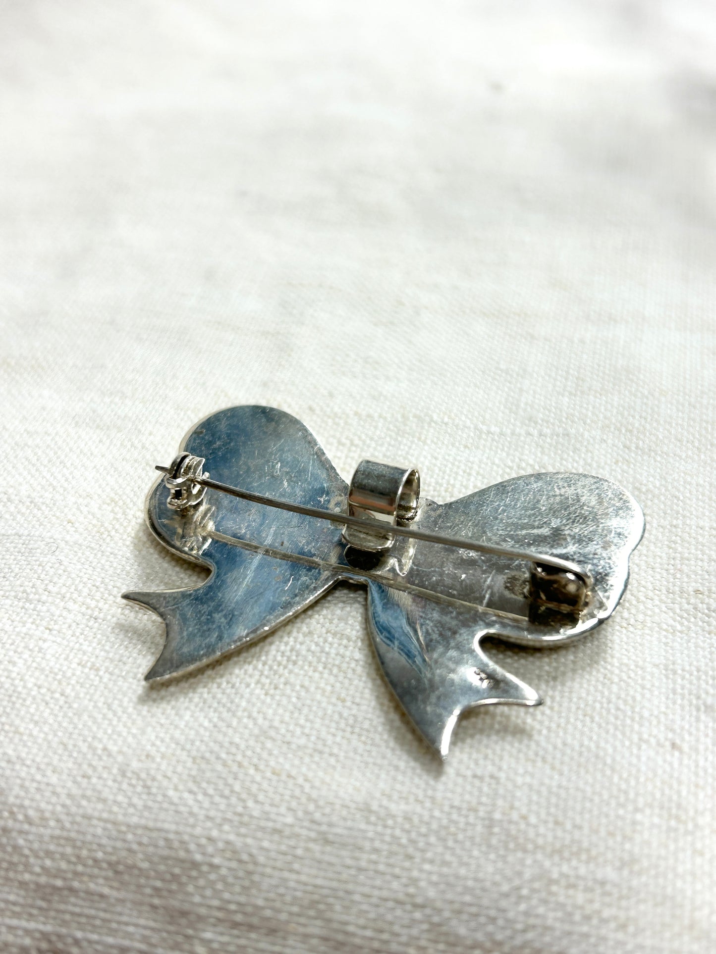 Vintage 925 Silver Brooch & Pendant Top [I30354]