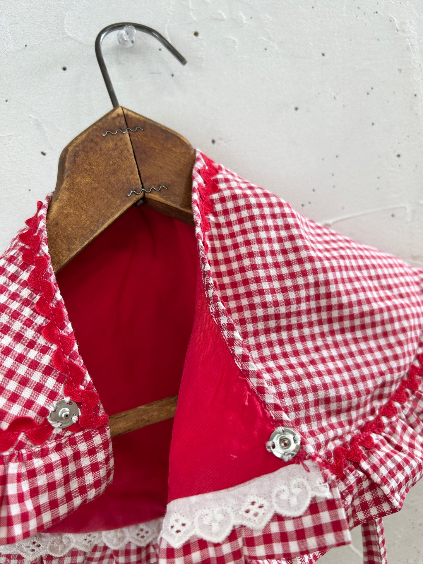 '70s Vintage Bonnet Dress [G33091]