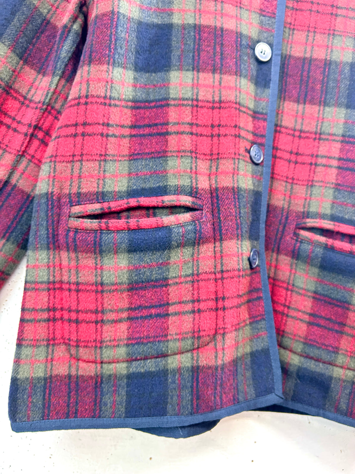 Vintage wool Jacket [J32444]
