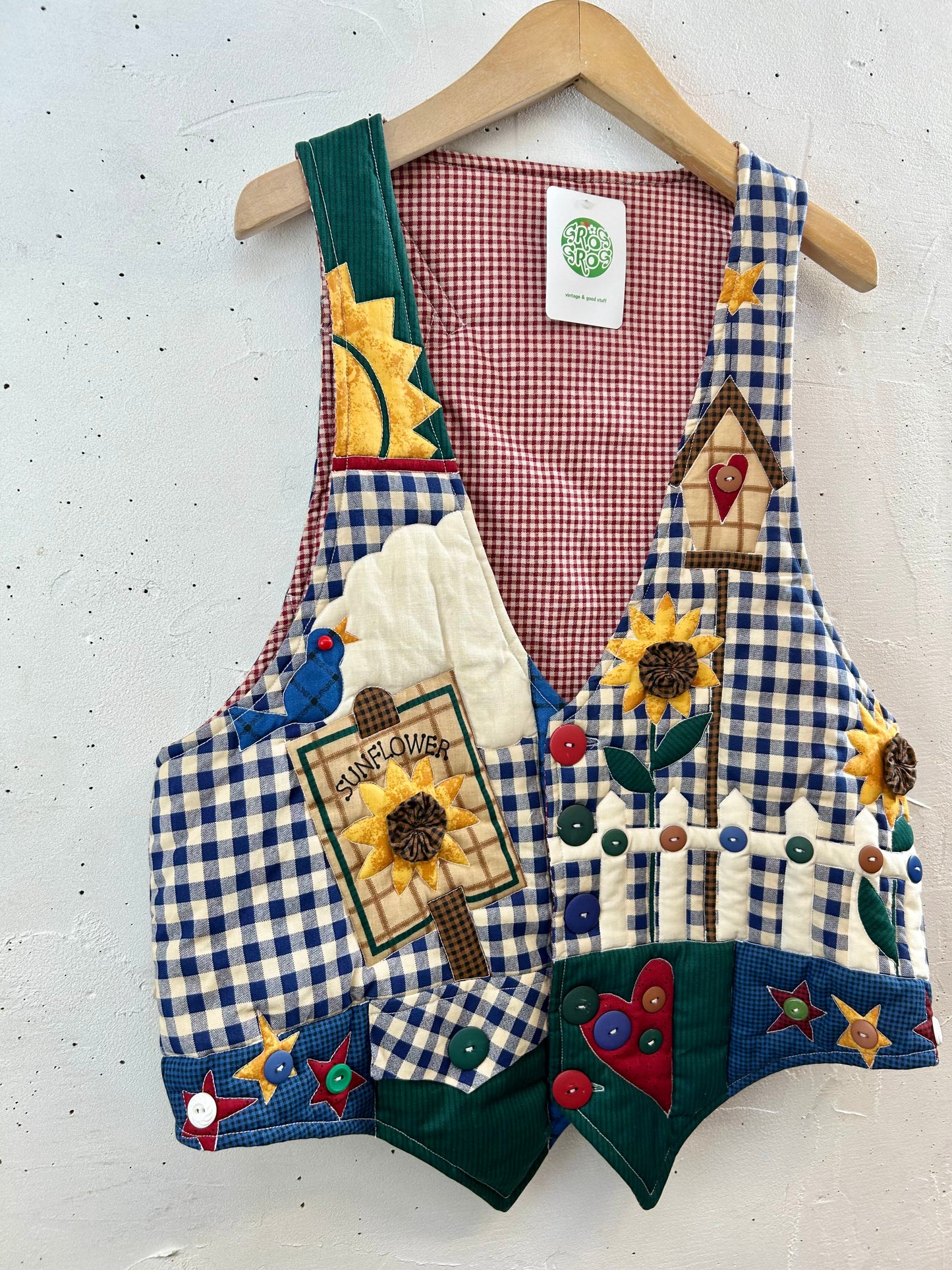 Vintage Handmade Vest [G30815]