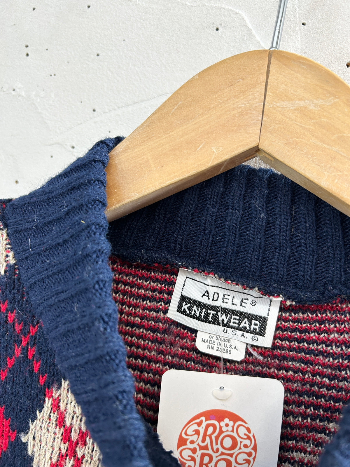 '80s Vintage Knit Sweater 〜MADE IN USA〜 [I33939]