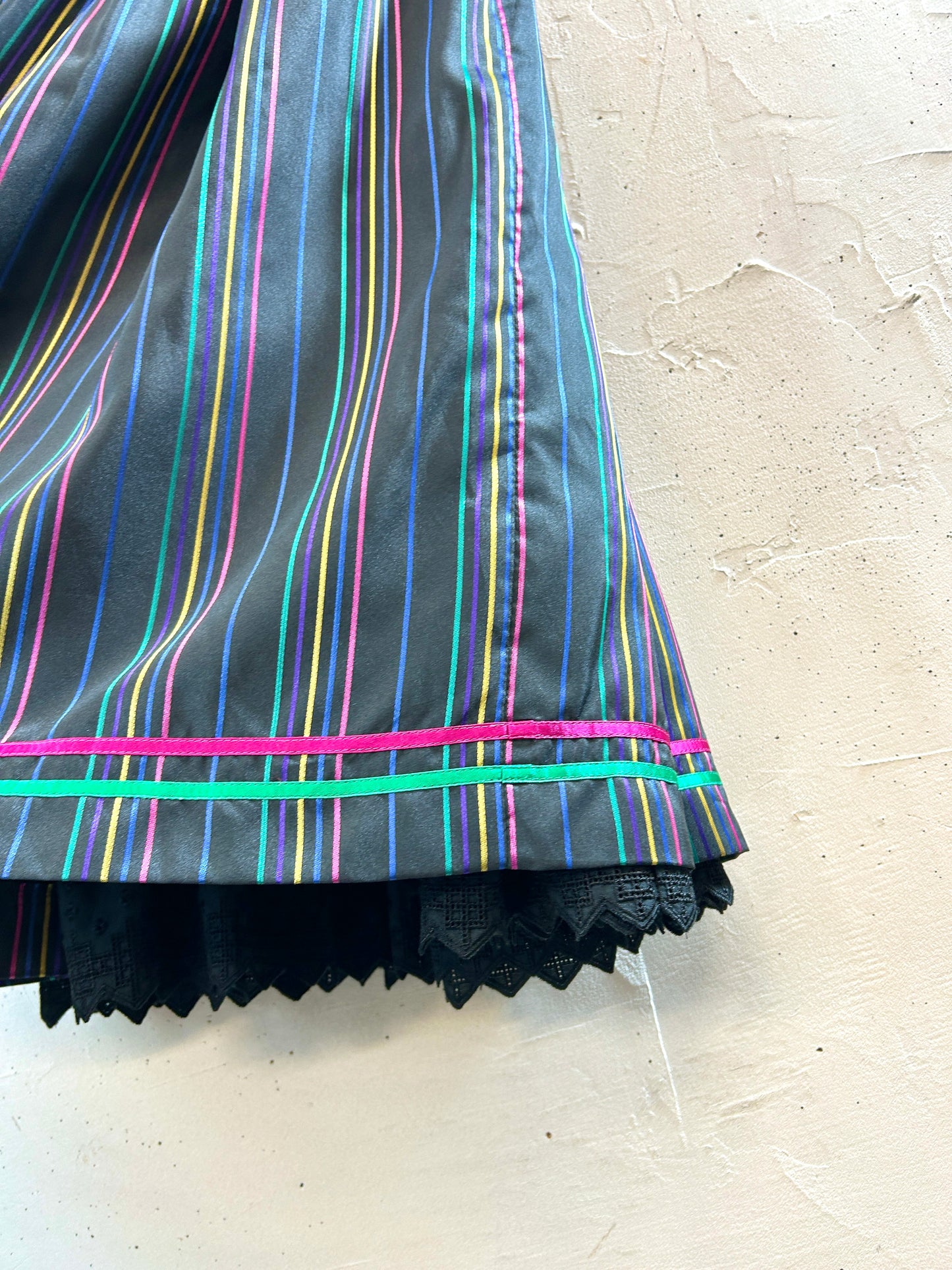 Vintage Stripe Skirt [K30874]