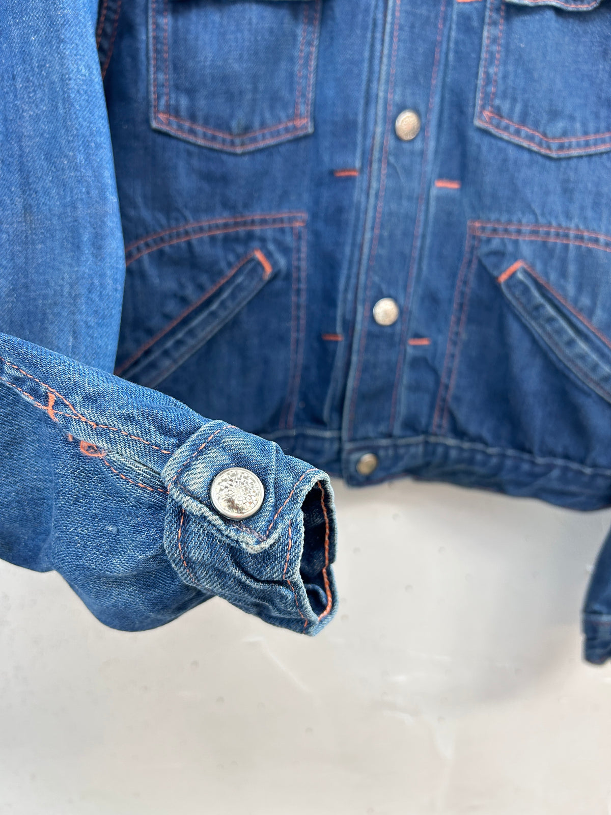 '70s Vintage Denim Jacket 〜RANCHCRAFT〜 [I34033]