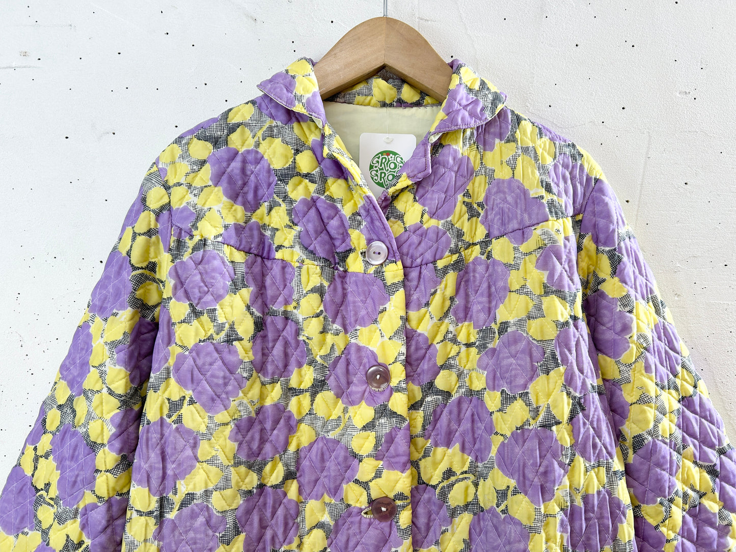 ’60s Vintage Quilting Gown [I30304]