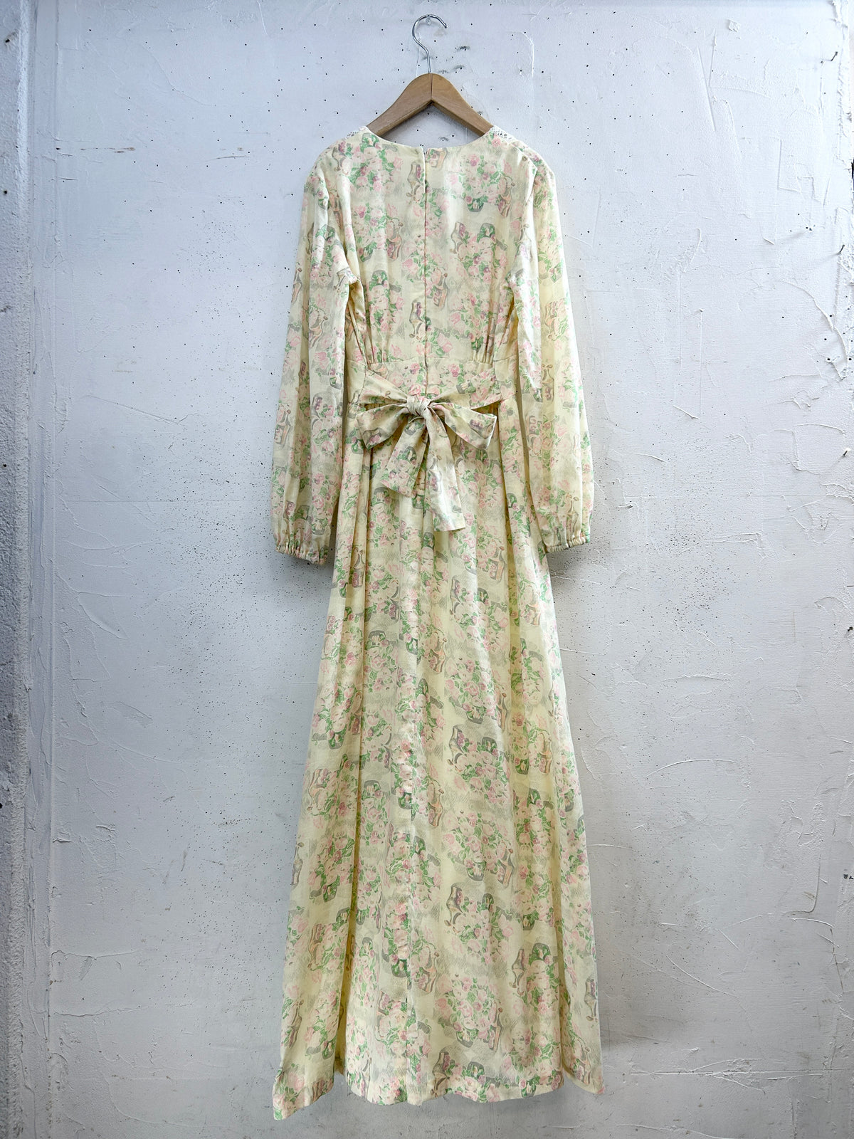'70s Vintage Dress  [J34188]