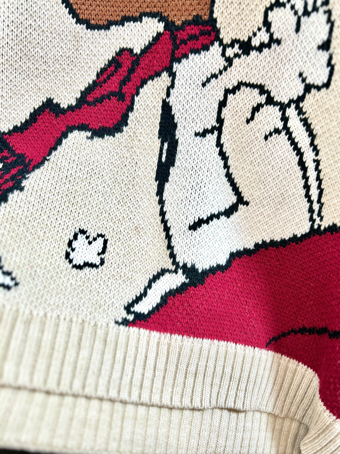 Vintage PEANUTS Sweater  [K30718]