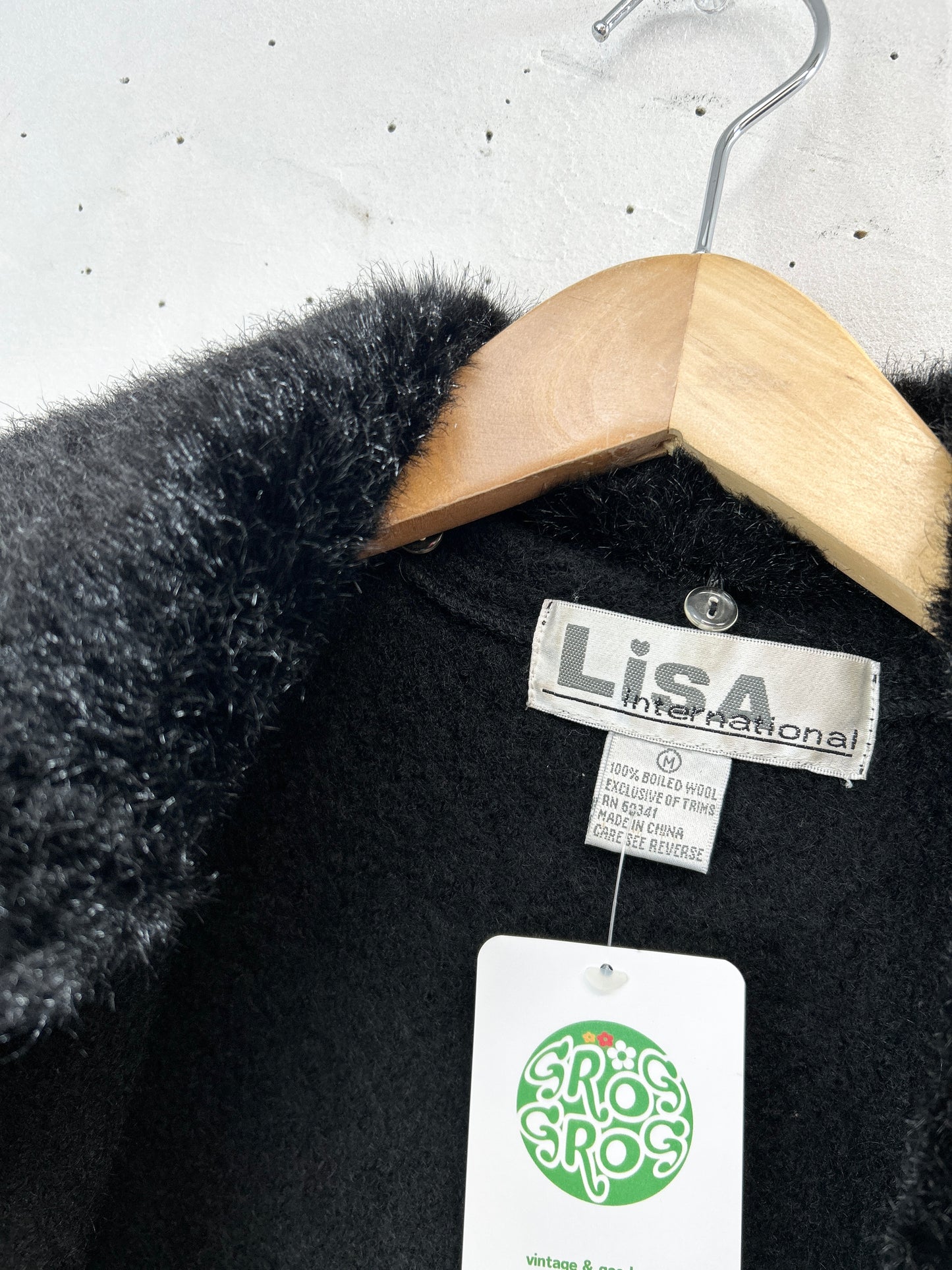 Vintage Wool Vest [B31520]