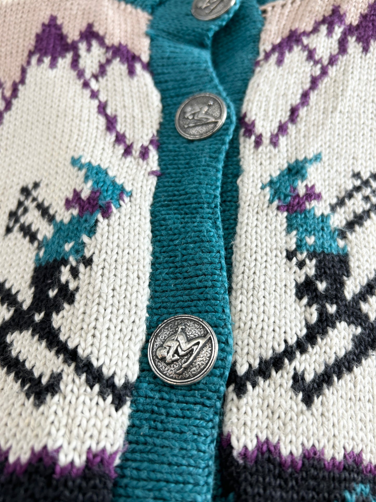Vintage Knit Cardigan [J30464]