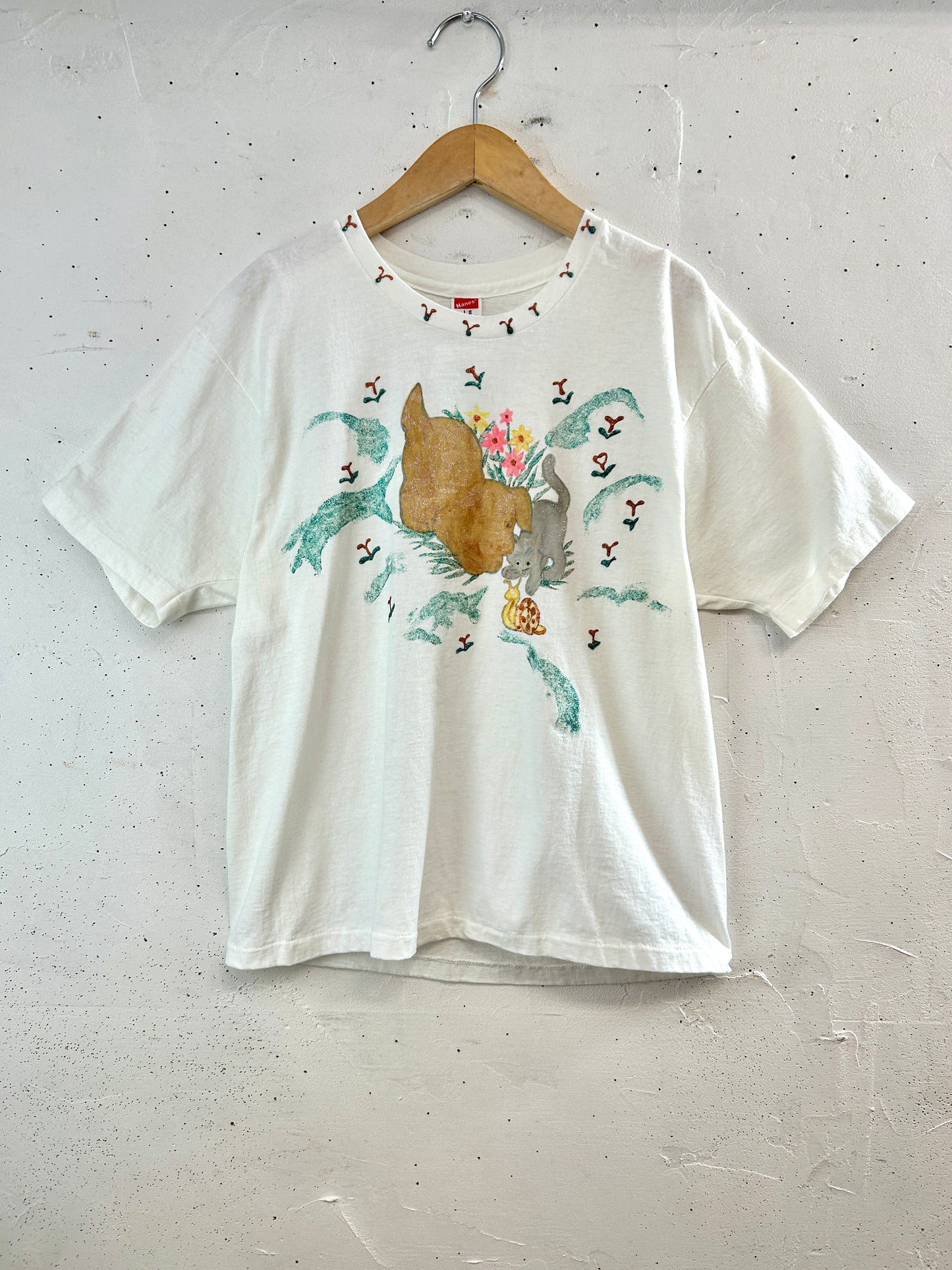 Vintage Custom T-Shirt 〜Hanes〜MADE IN USA  [D32189]