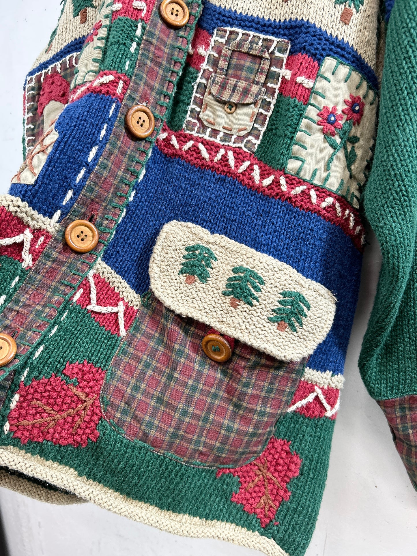 Vintage Cotton Knit Cardigan [C31781]