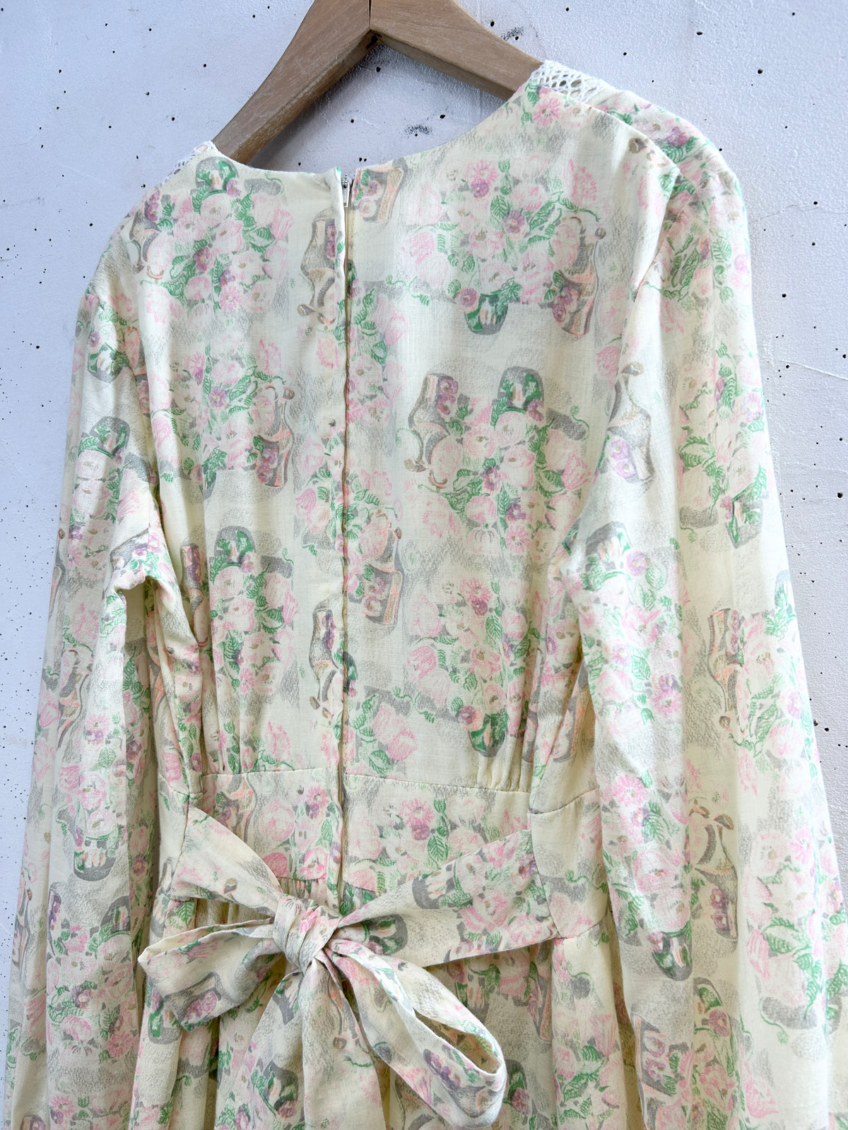 '70s Vintage Dress  [J34188]