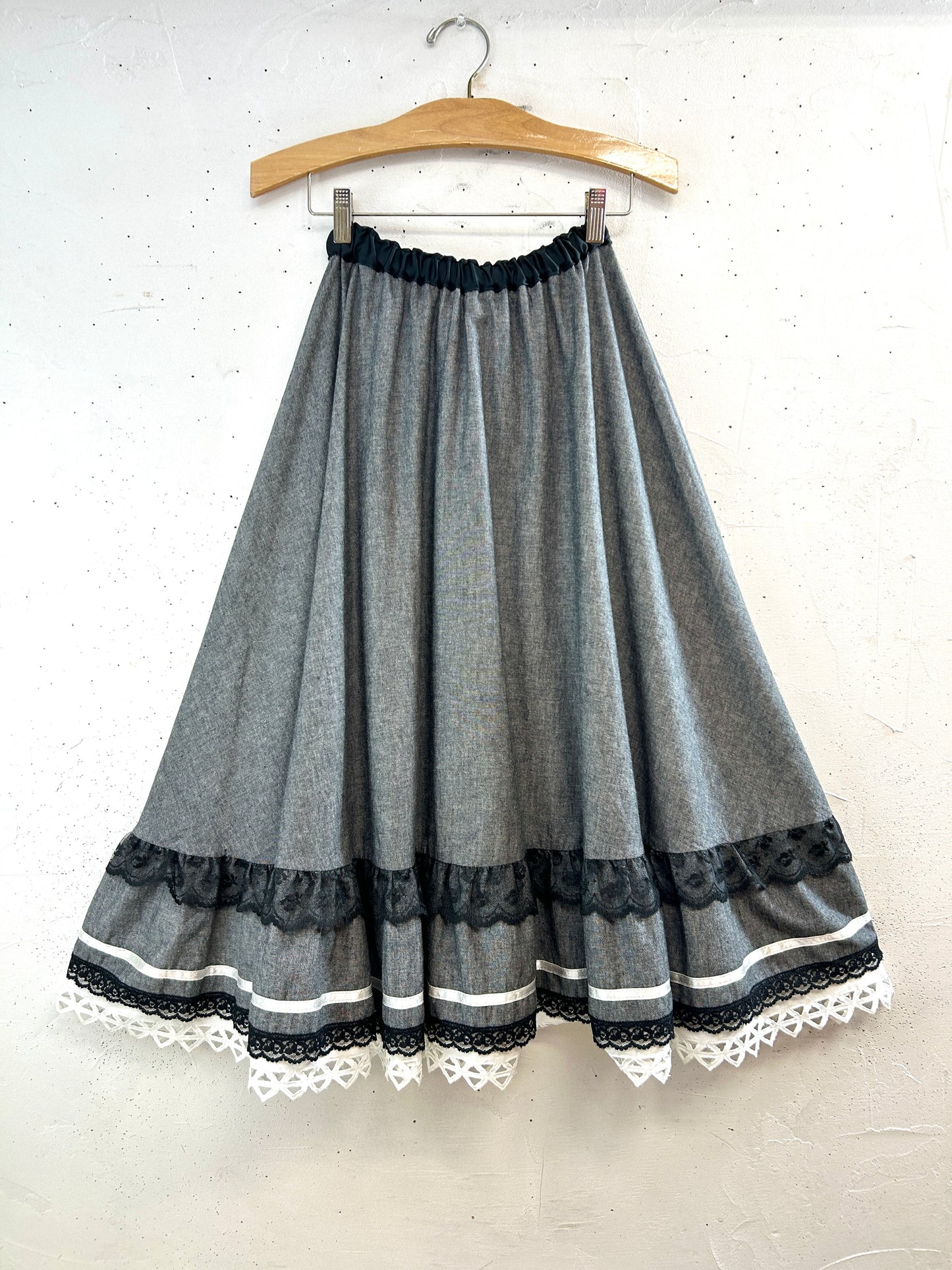Vintage Tiered Skirt [D32163]