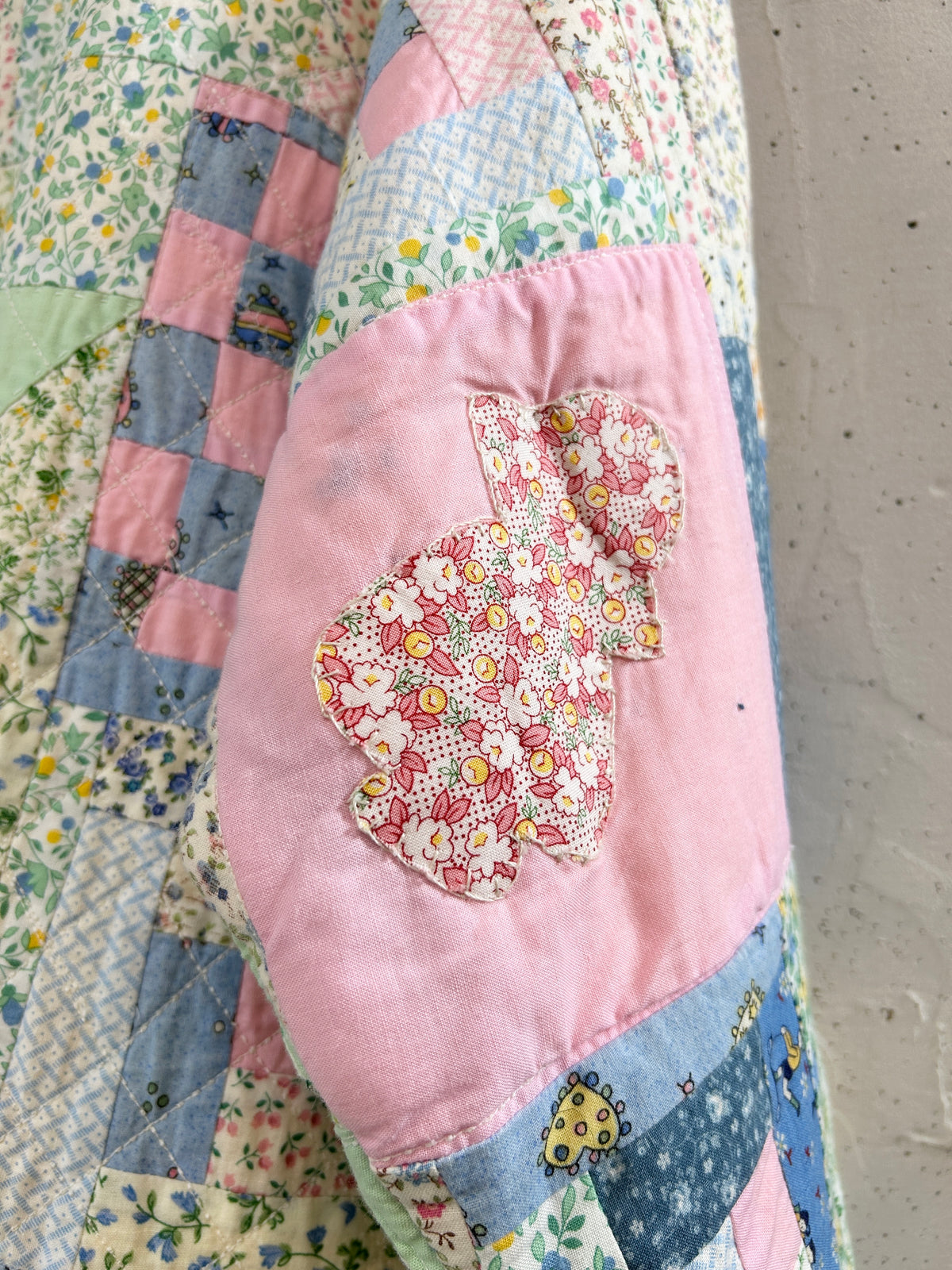 Vintage Quilt Jacket  [I33918]