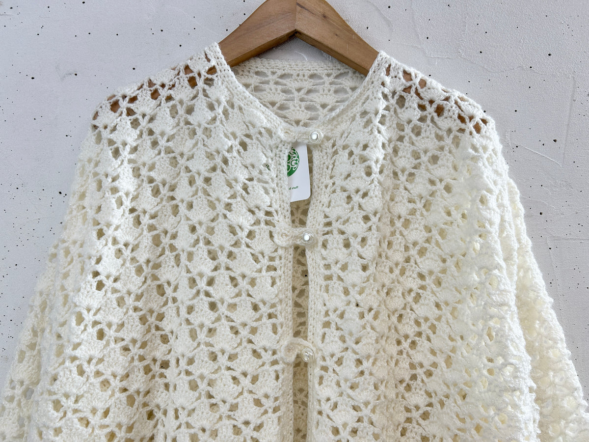 Vintage Knit Cardigan [J34313]