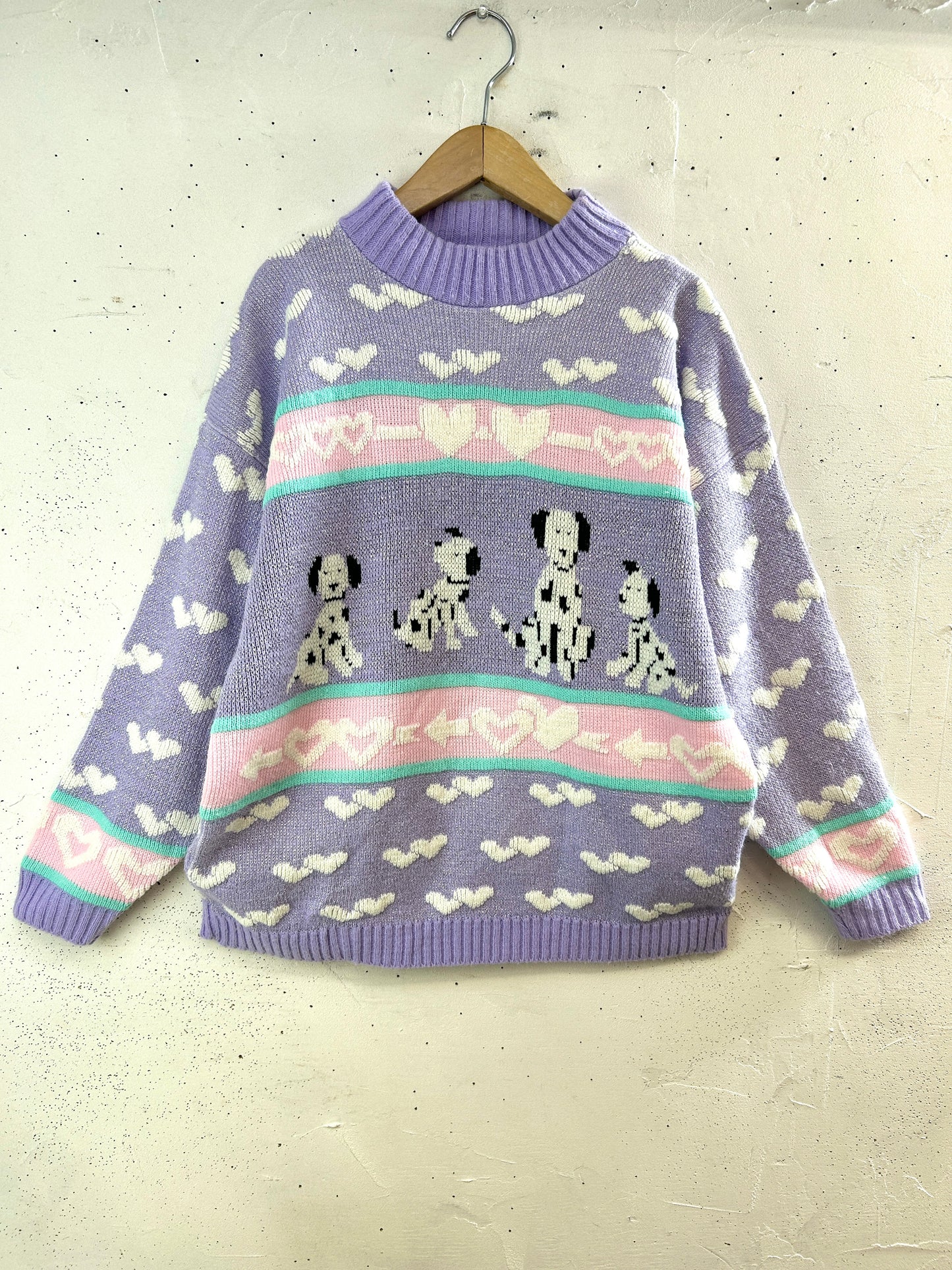 ’80s Vintage Fancy Knit Sweater［H33645]
