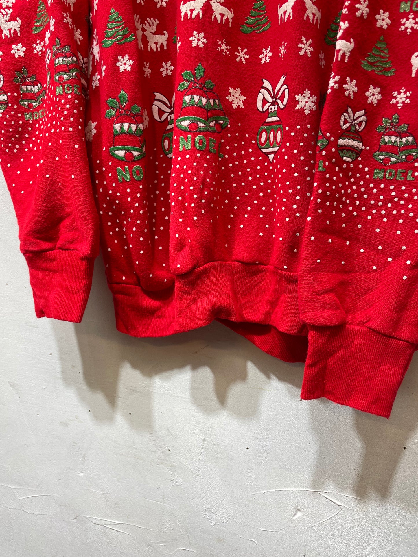 Vintage Xmas Sweat  MADE IN USA [K25694]