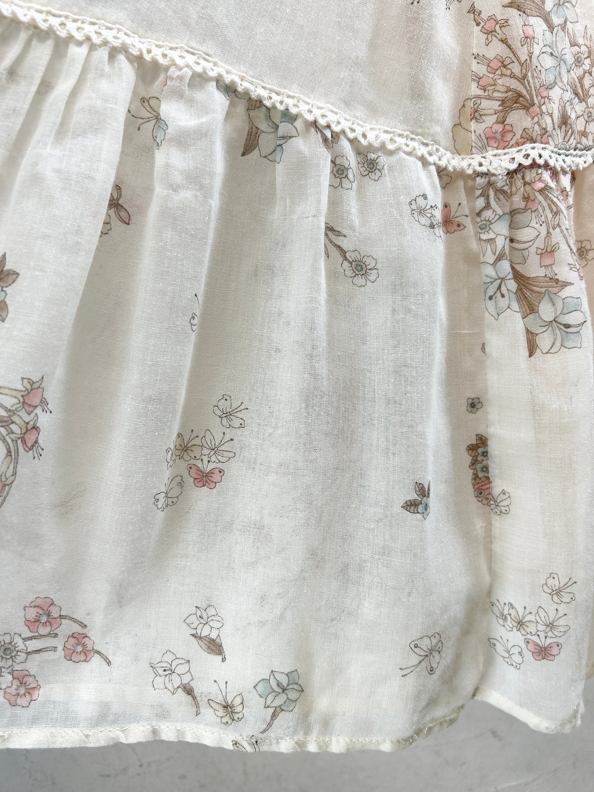 '70s Vintage Dress  [J34187]