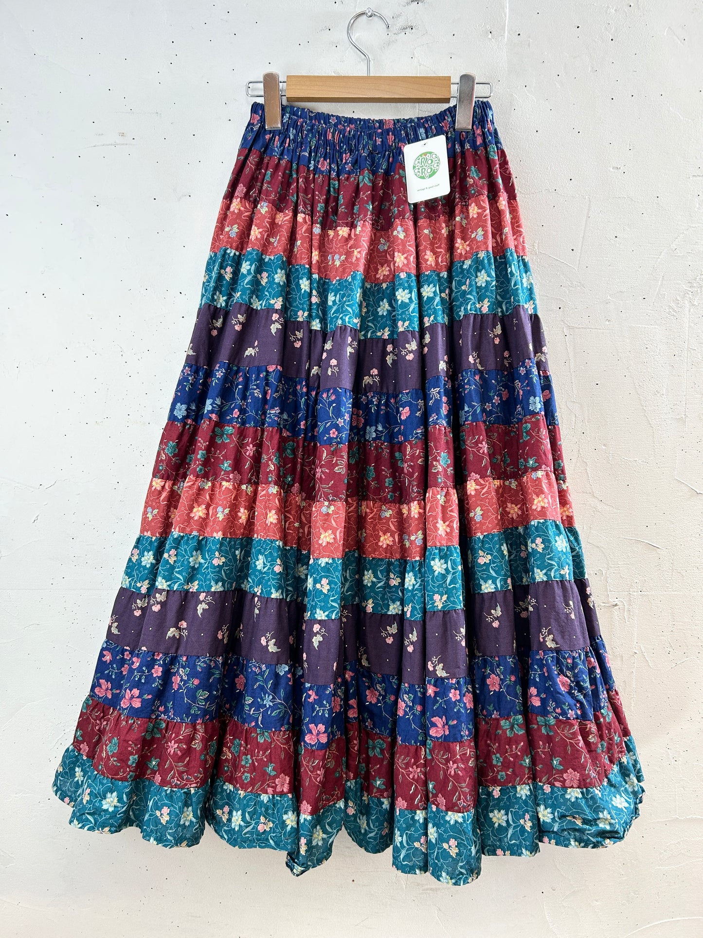 Vintage Tiered Skirt [H30861]