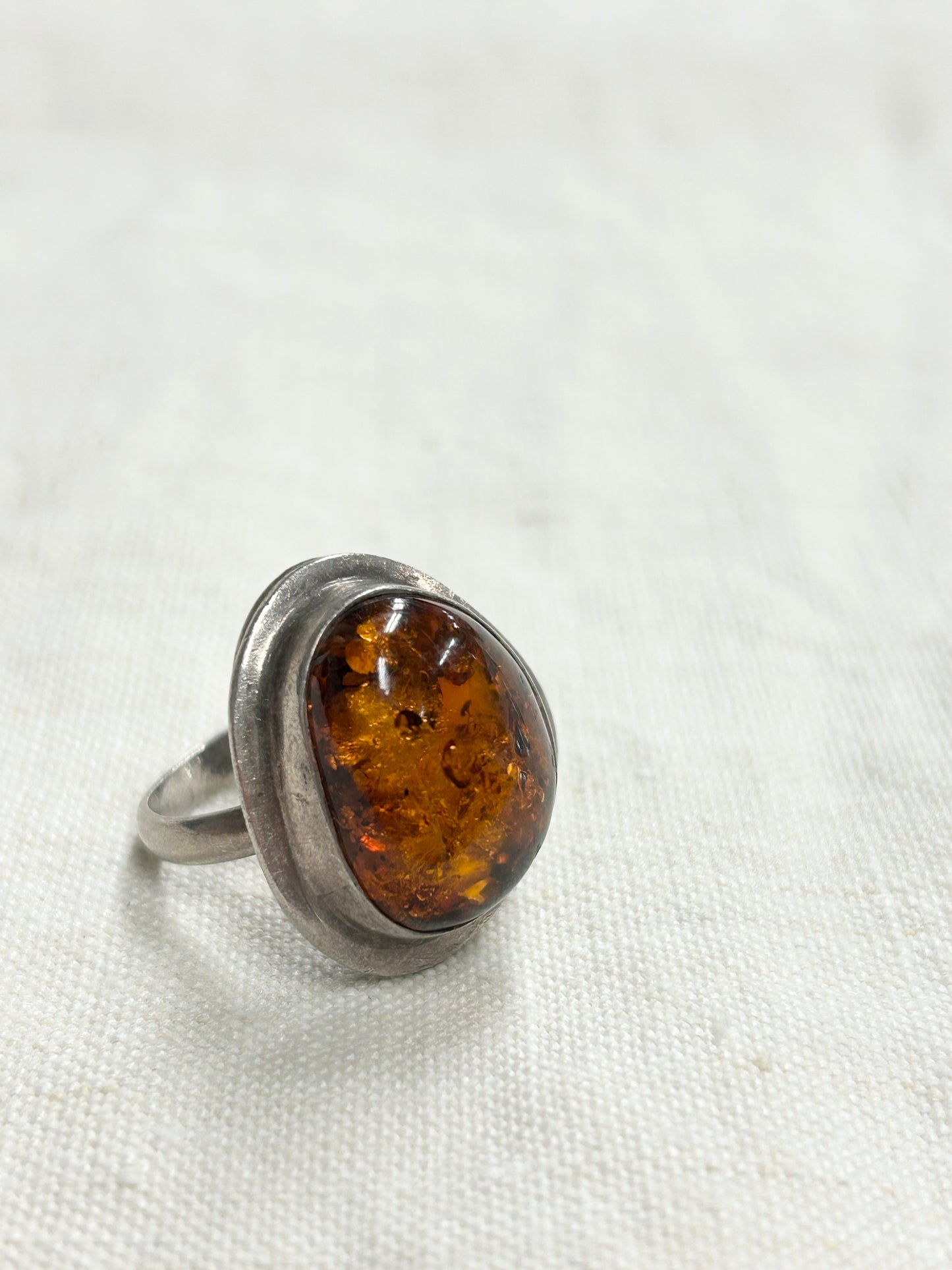 Vintage 925 Silver Ring[J30534]