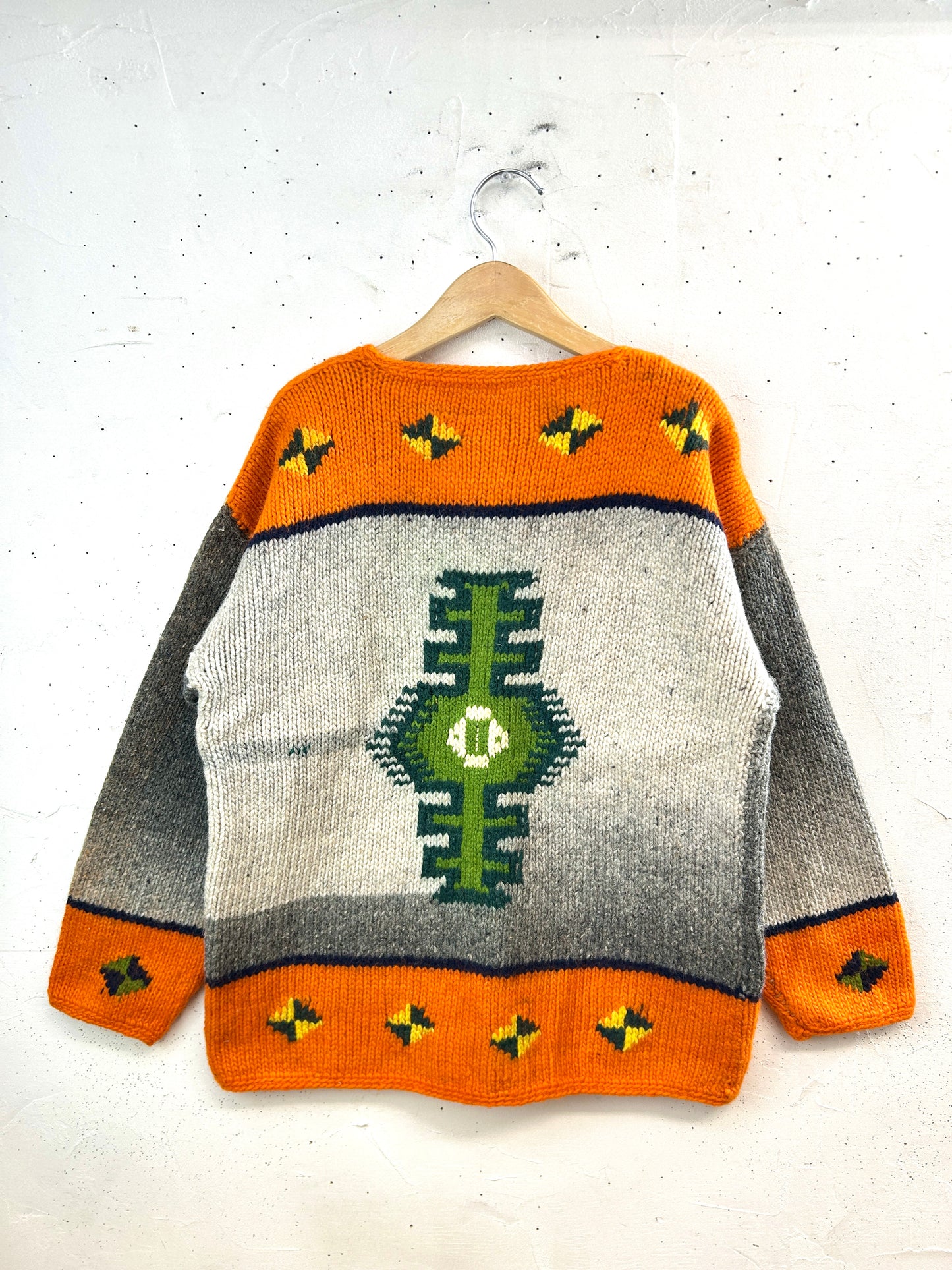 Vintage Hand Knit Cardigan [L31061]