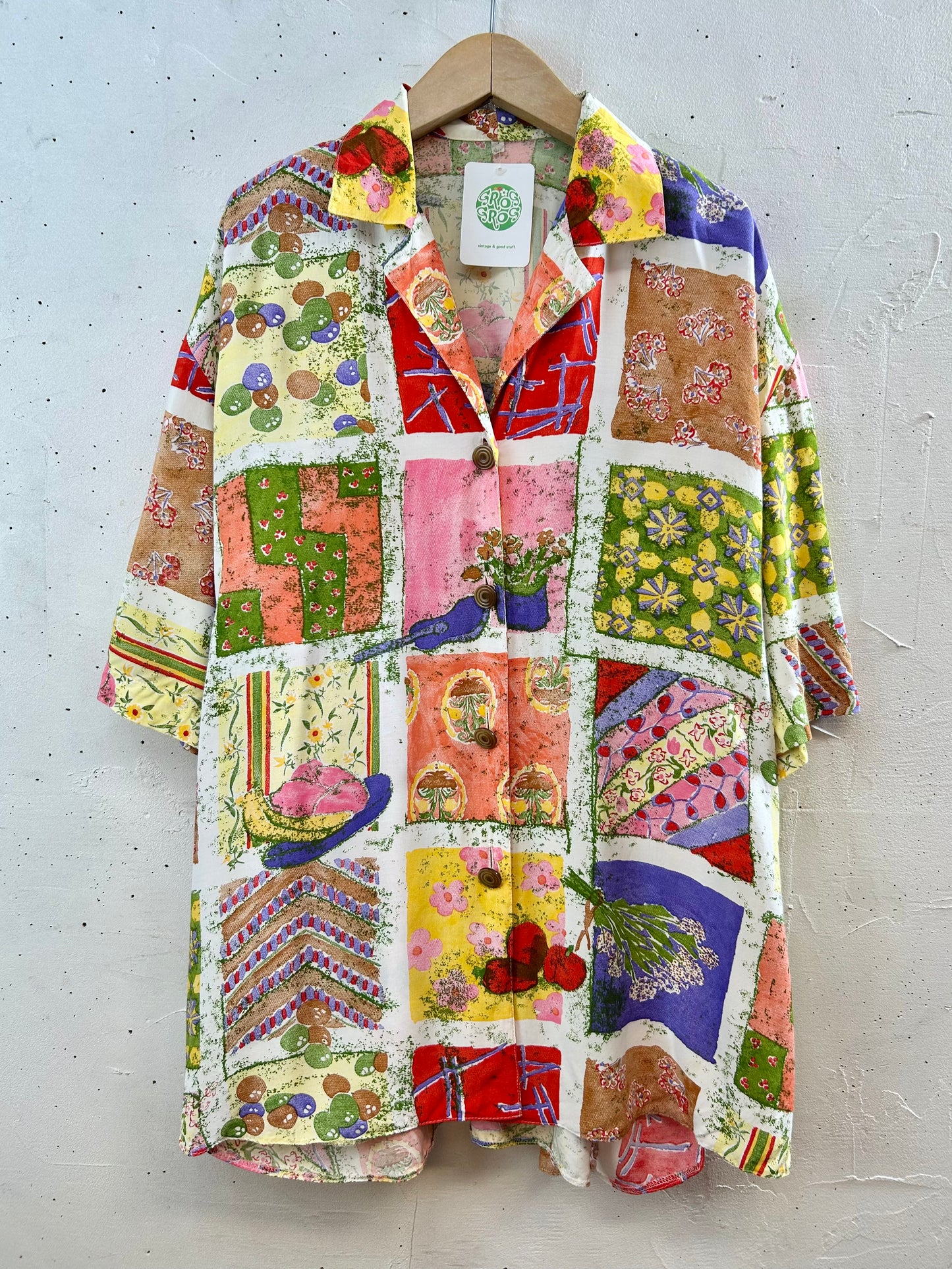 Vintage Viscose Shirt [G30602]