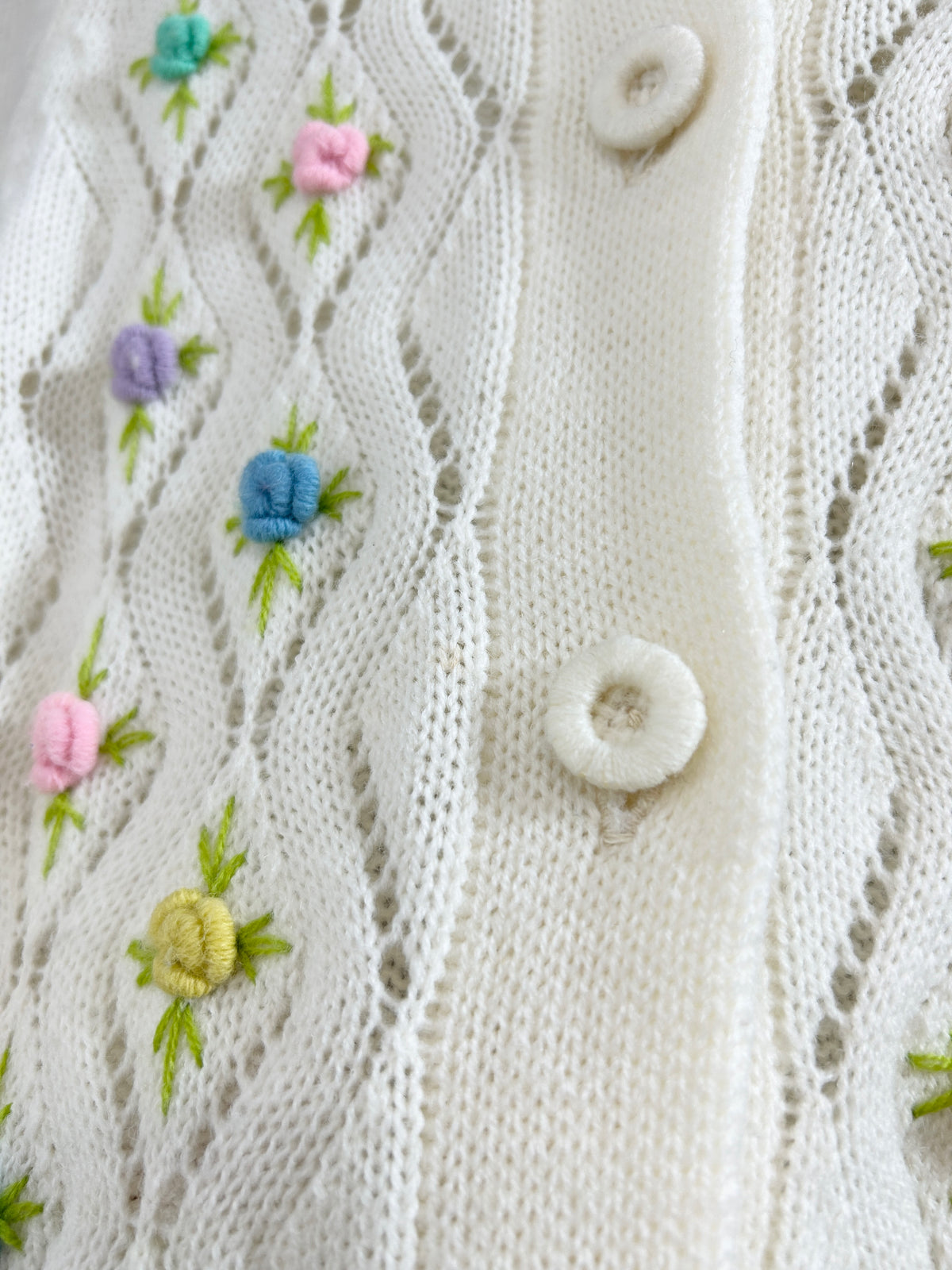 Vintage Knit Cardigan [I33880]