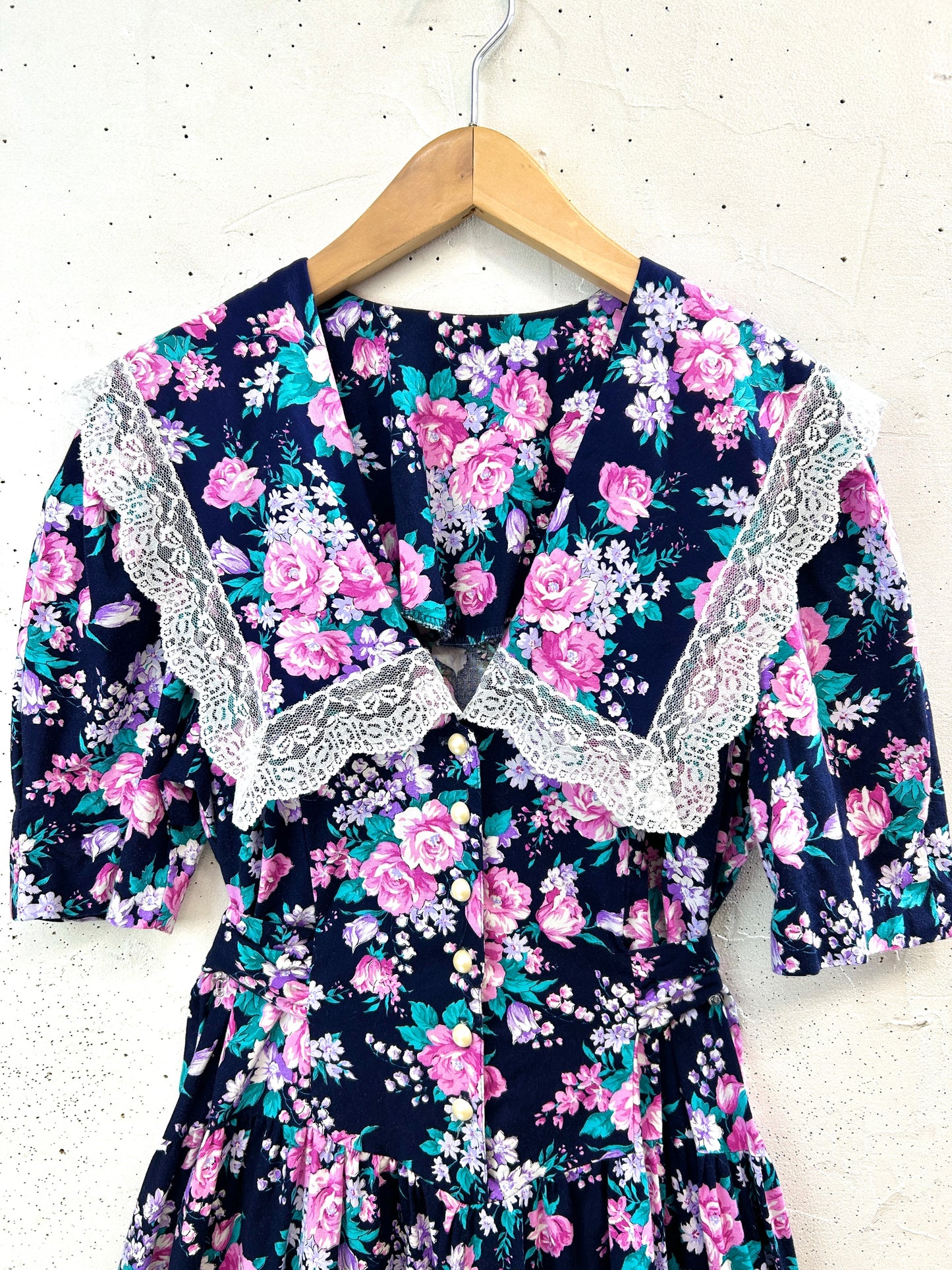 Vintage Sailor Collar Dress [D32155]
