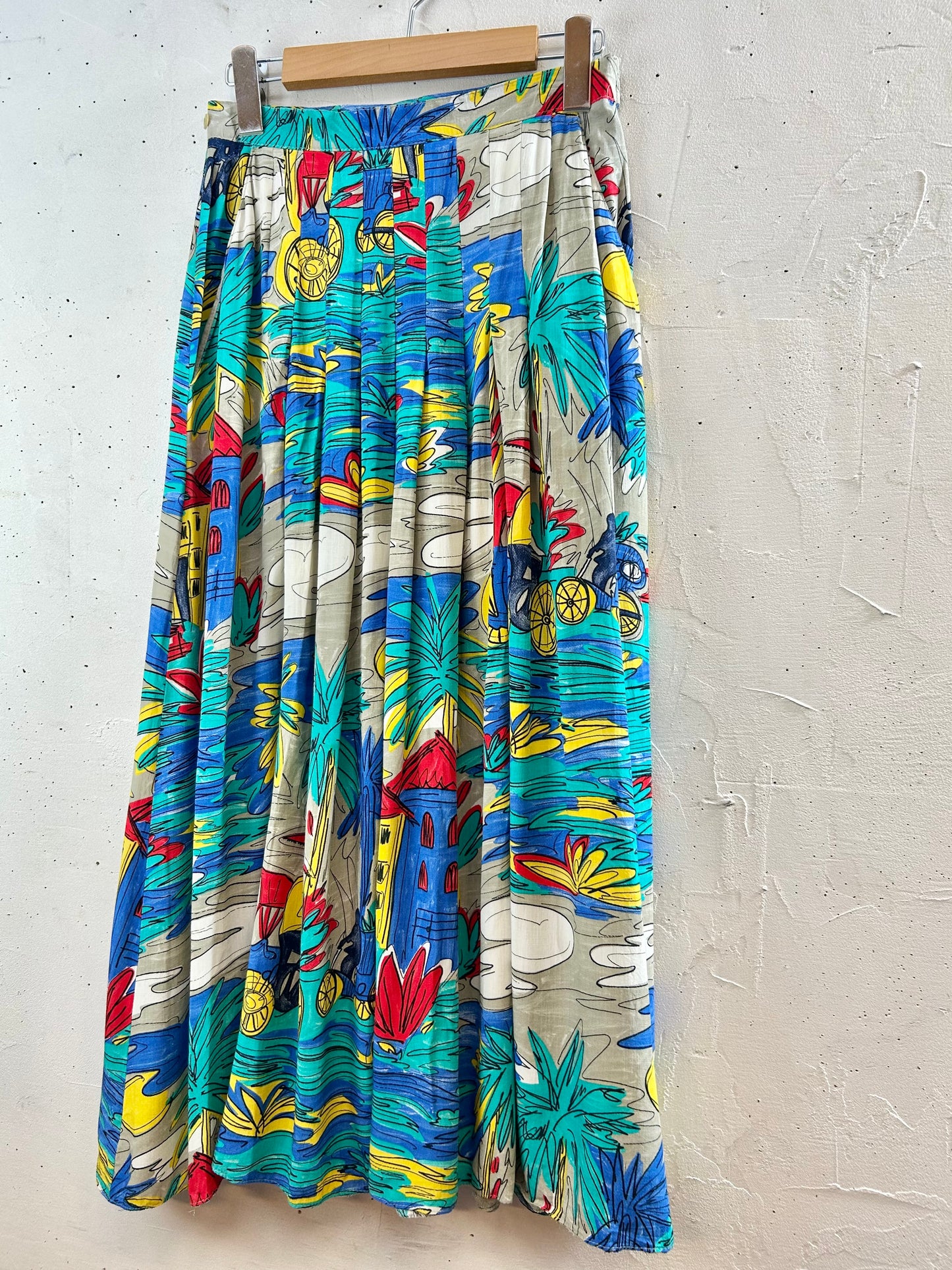 Vintage Viscose Skirt  [G30634]