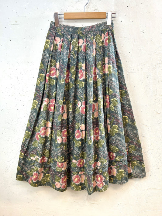 Vintage Skirt 〜laura ashley〜[I30278]