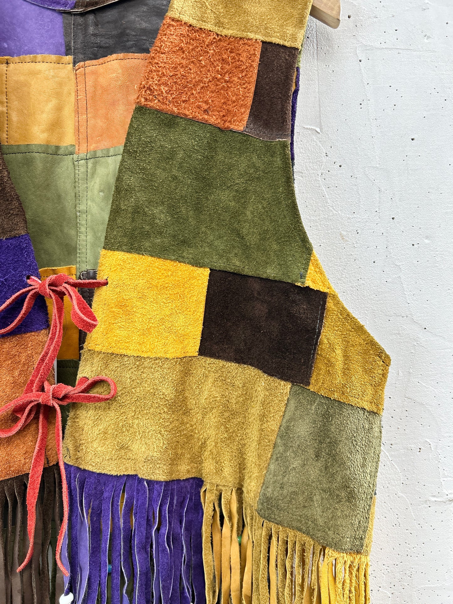 Vintage Leather Vest [C31840]