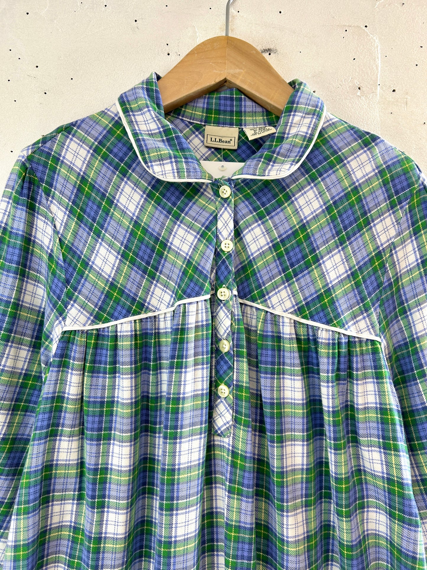 Vintage Plaid Dress 〜L.L.Bean〜 [H33642]
