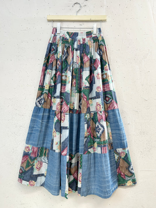 Vintage Tiered Skirt [I33901]