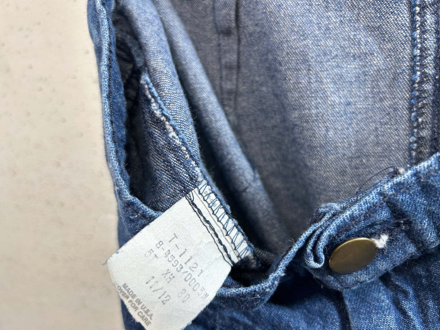 Vintage Denim Skirt [G33252]