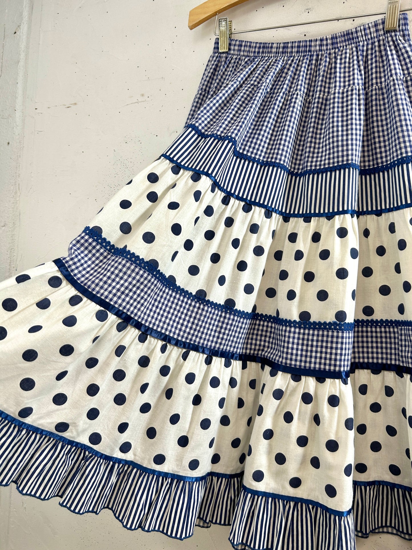 Vintage Tiered Skirt [H33530]